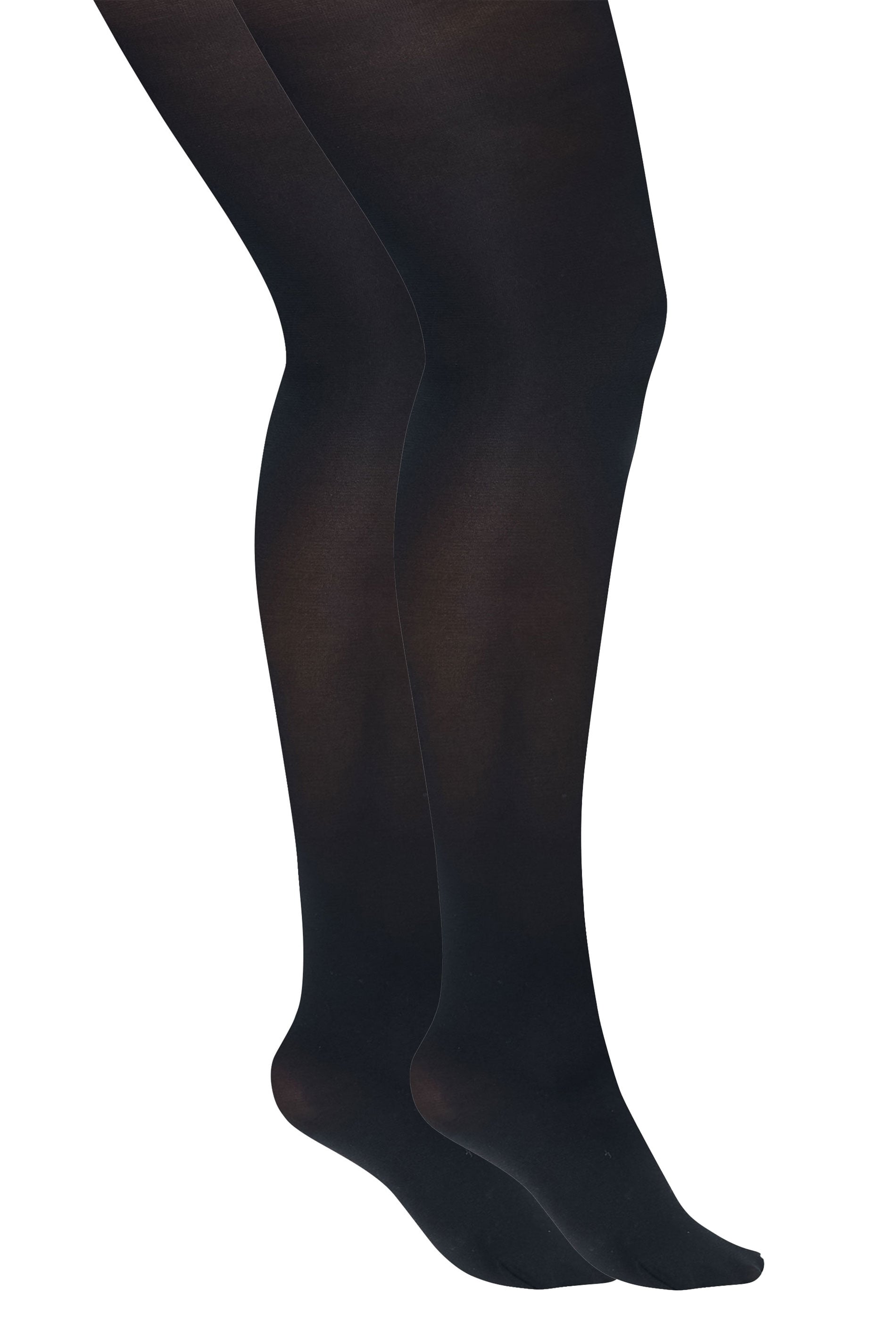 YOURSET 2 PACK Black 100 Denier Tights | Yours Clothing 5