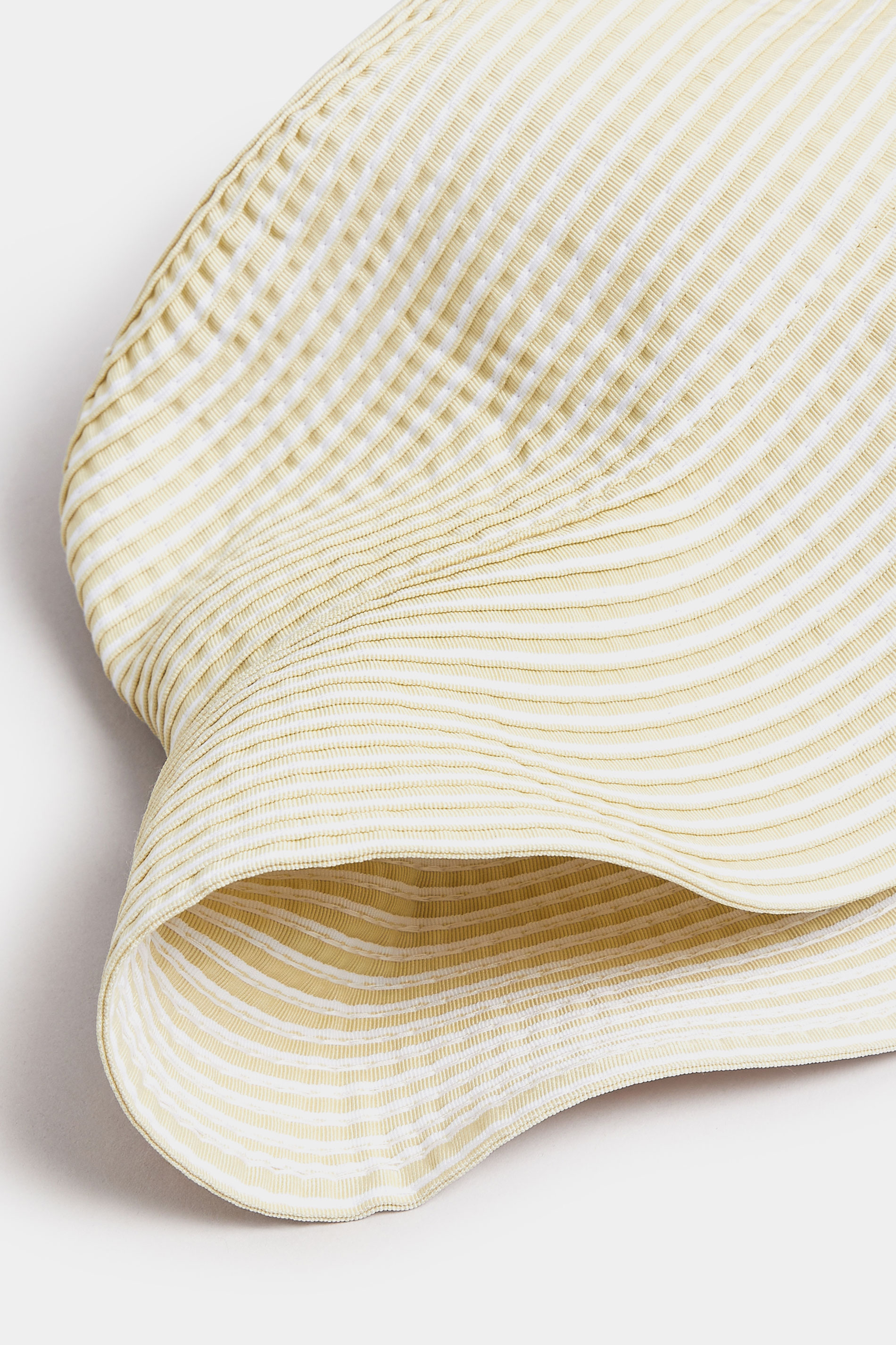 Cream Stitch Detail Bucket Hat | Yours Clothing 2