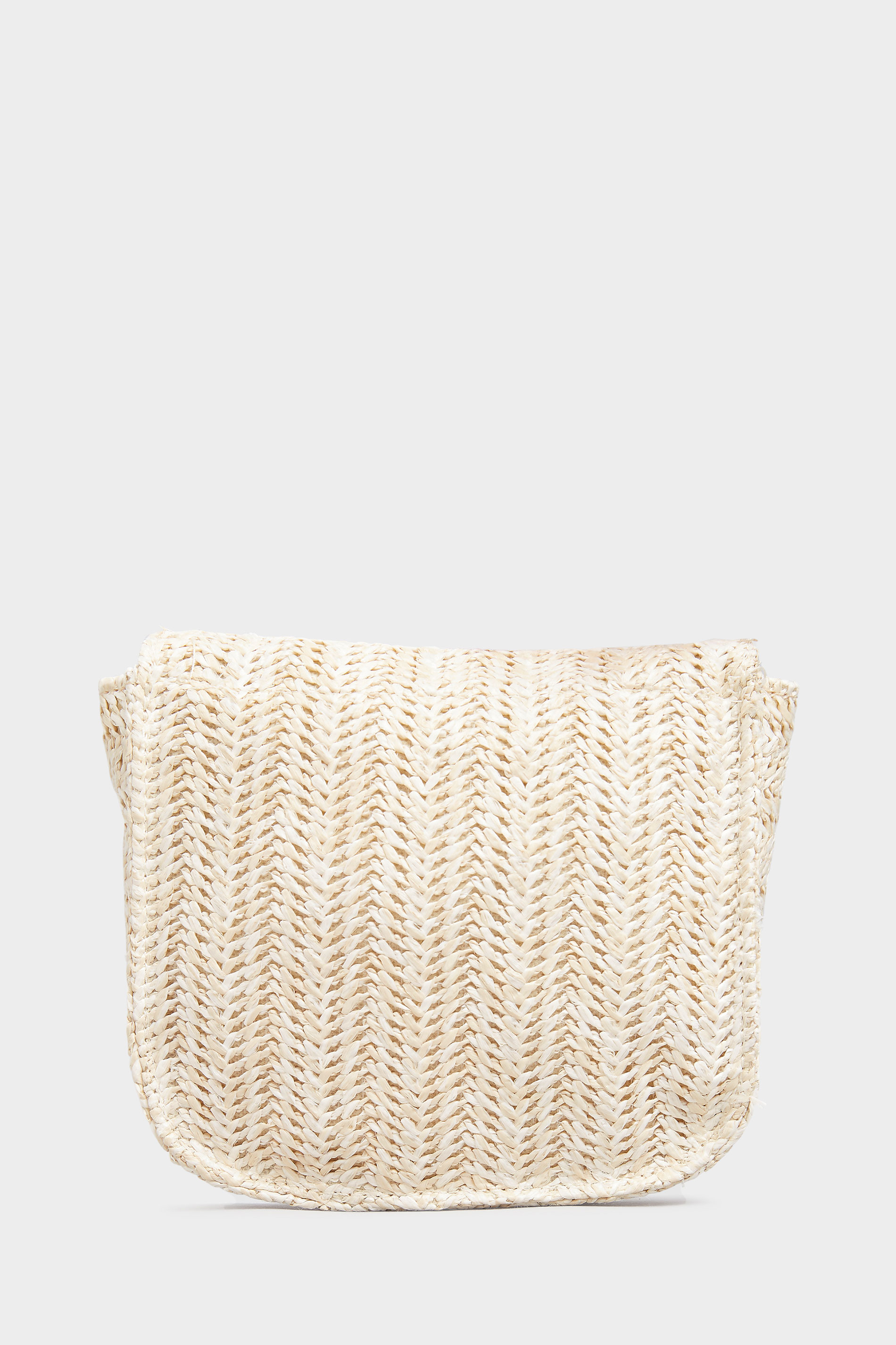 Natural Straw Cross Body Day Bag | Yours Clothing 3