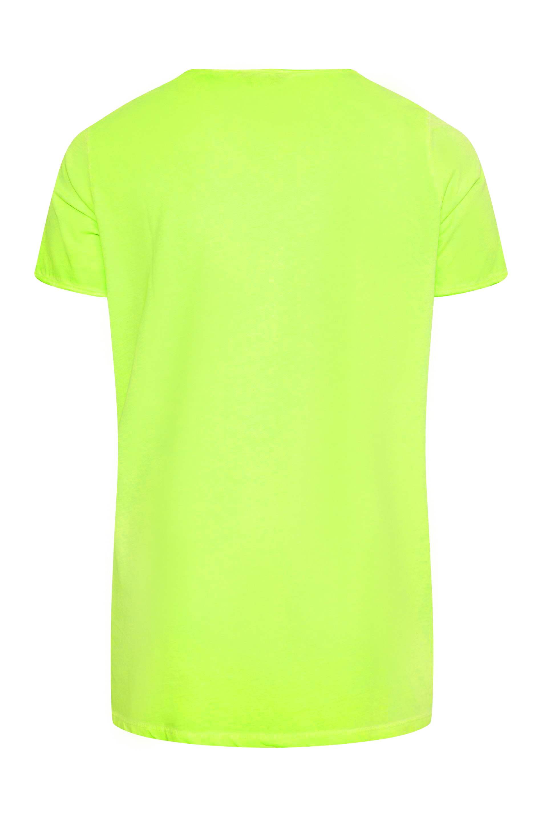 Grande taille  Tops Grande taille  T-Shirts | T-Shirt Vert Citron 'Charm' - FW19907