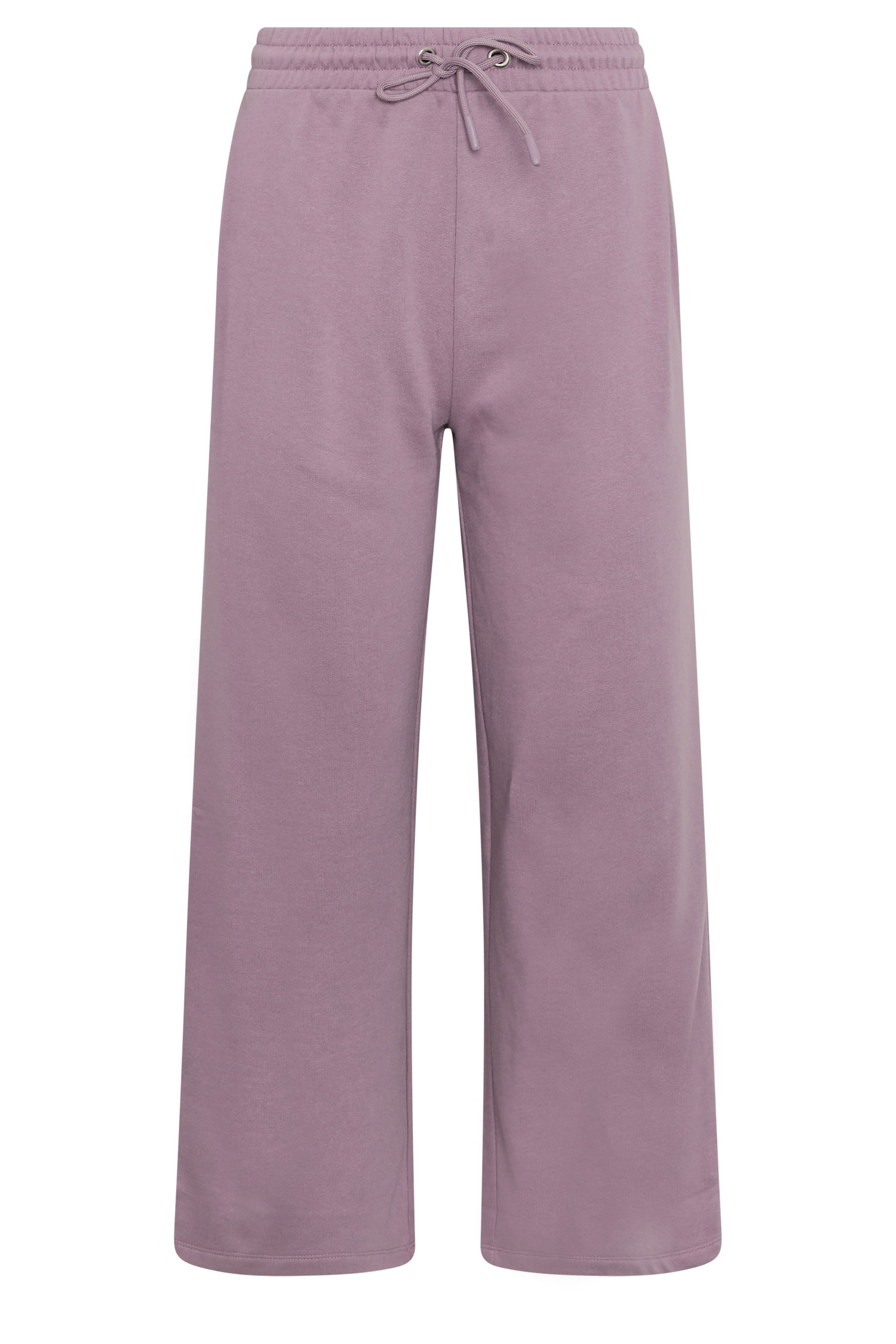 M&Co Petite Light Purple Wide Leg Joggers | M&Co 5