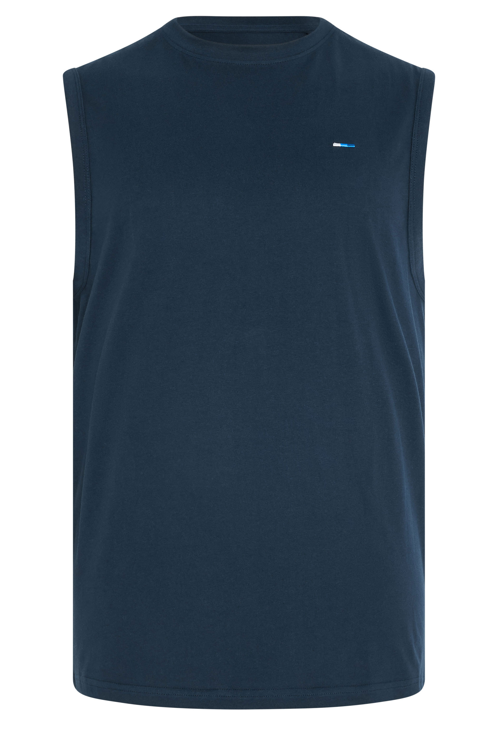 BadRhino Big & Tall Black/Navy/Blue/Burgundy/Khaki 5 Pack Extra Long Muscle Vests | BadRhino 5