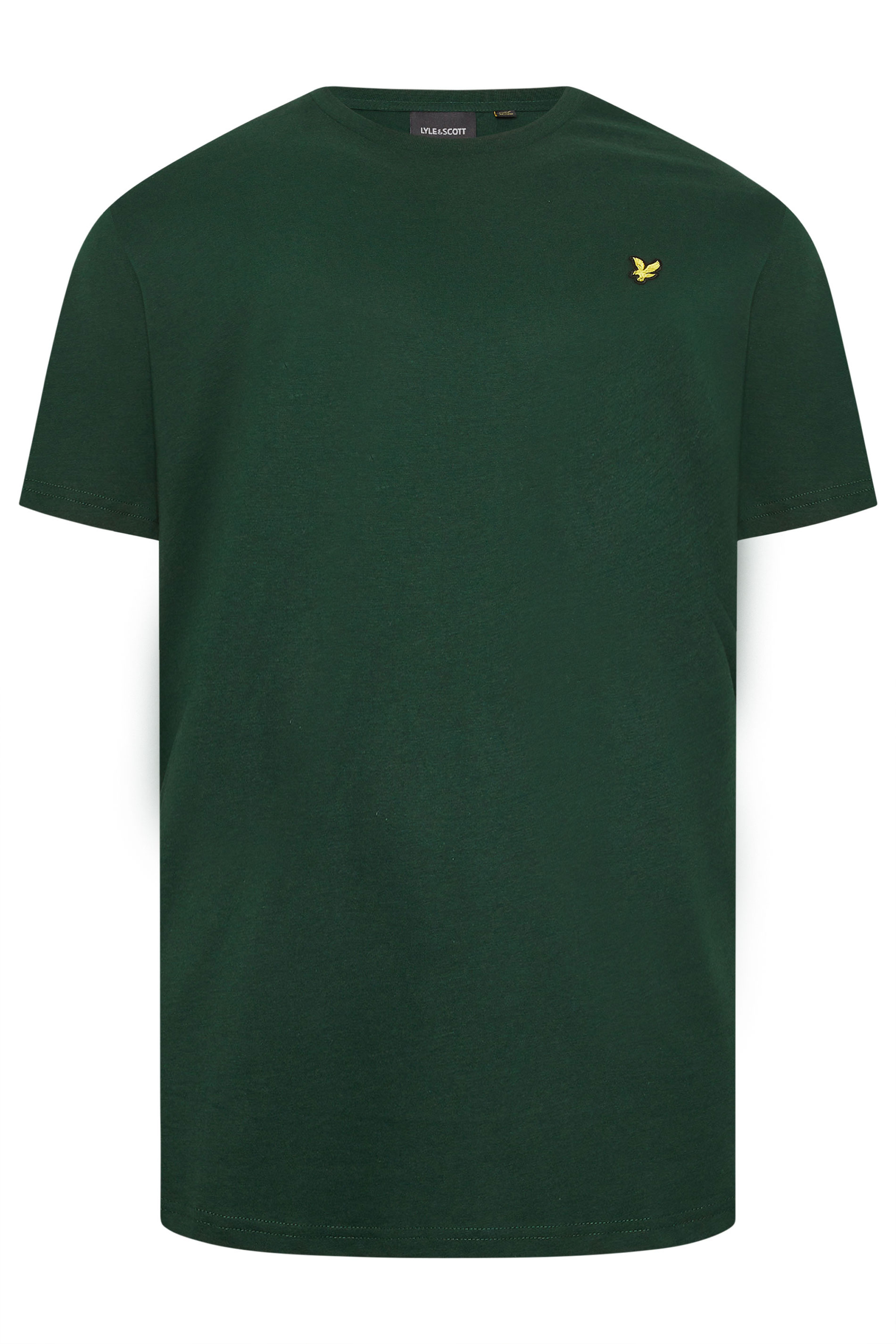 LYLE & SCOTT Big & Tall Dark Green Core T-Shirt | BadRhino 2