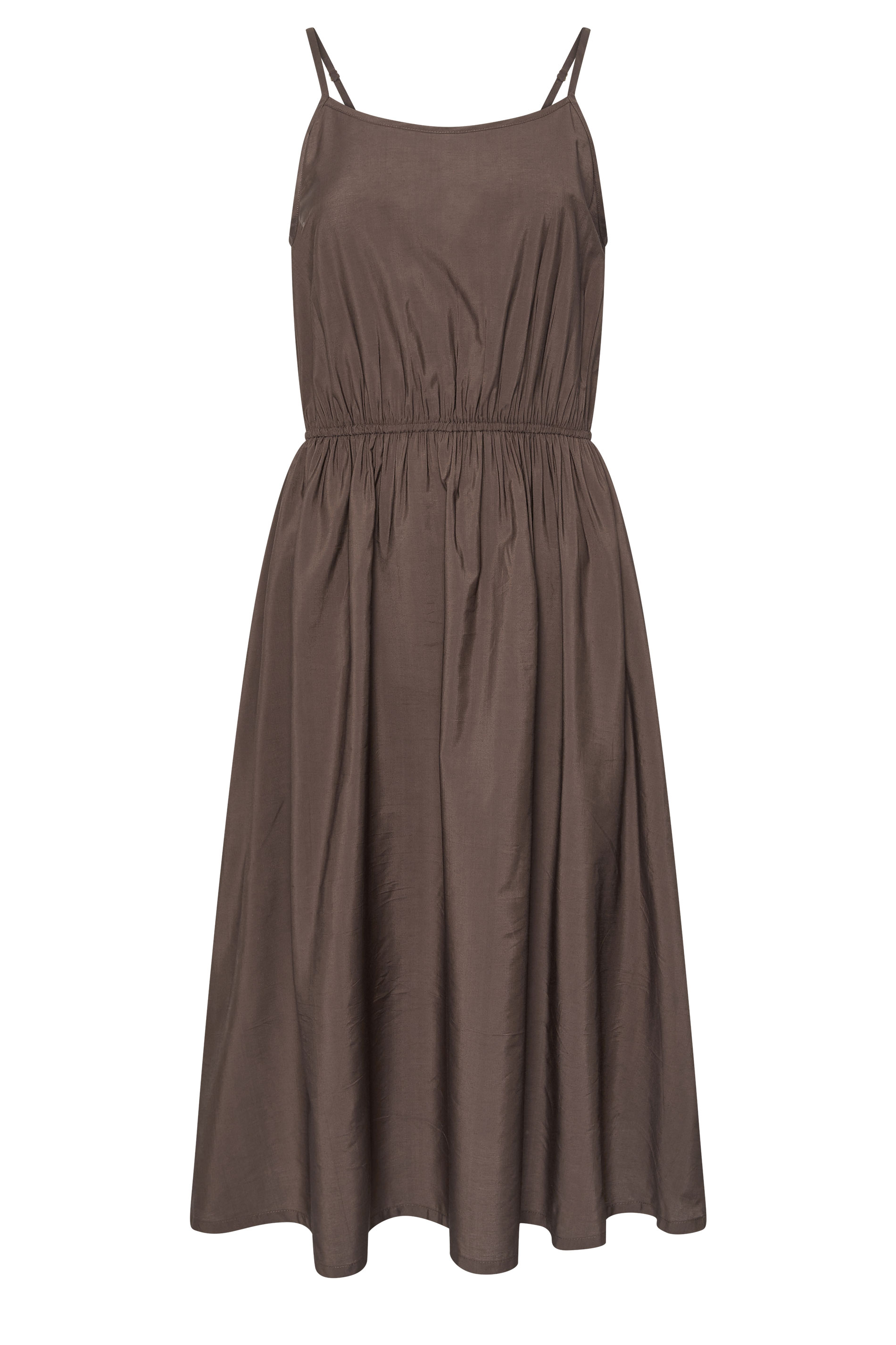 PixieGirl Petite Chocolate Brown Midi Dress | PixieGirl 5