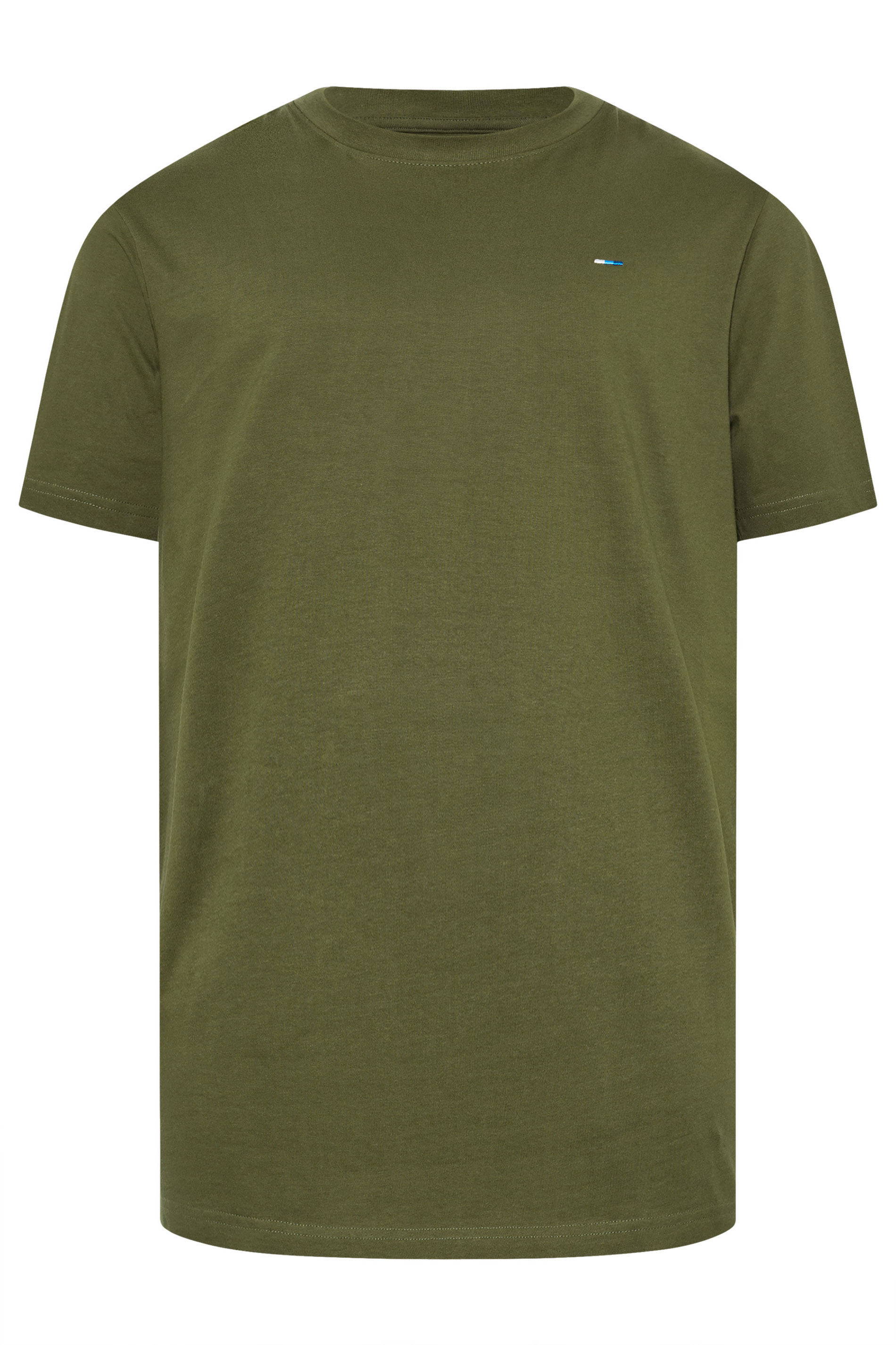 BadRhino Big & Tall Khaki Green Heavyweight T-Shirt | BadRhino 5