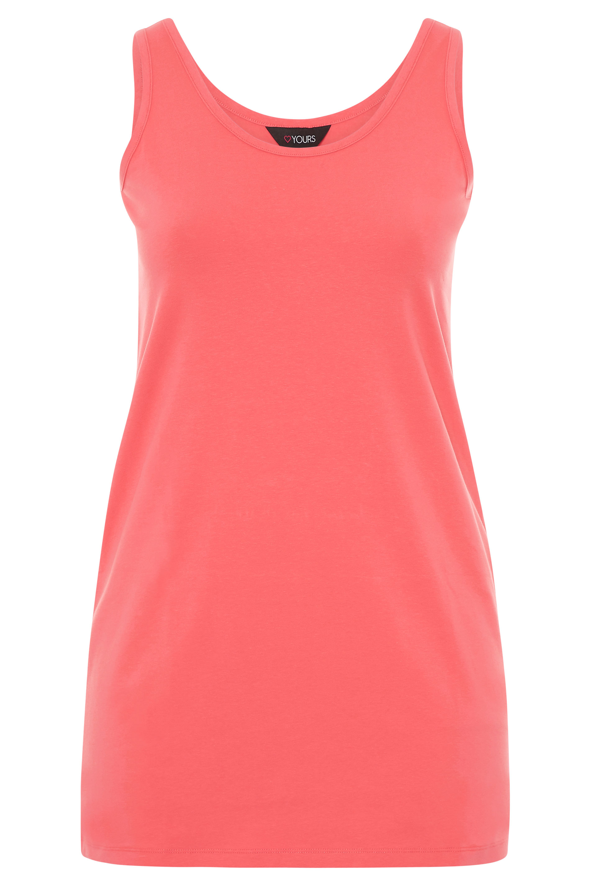 Coral Longline Vest | Yours Clothing