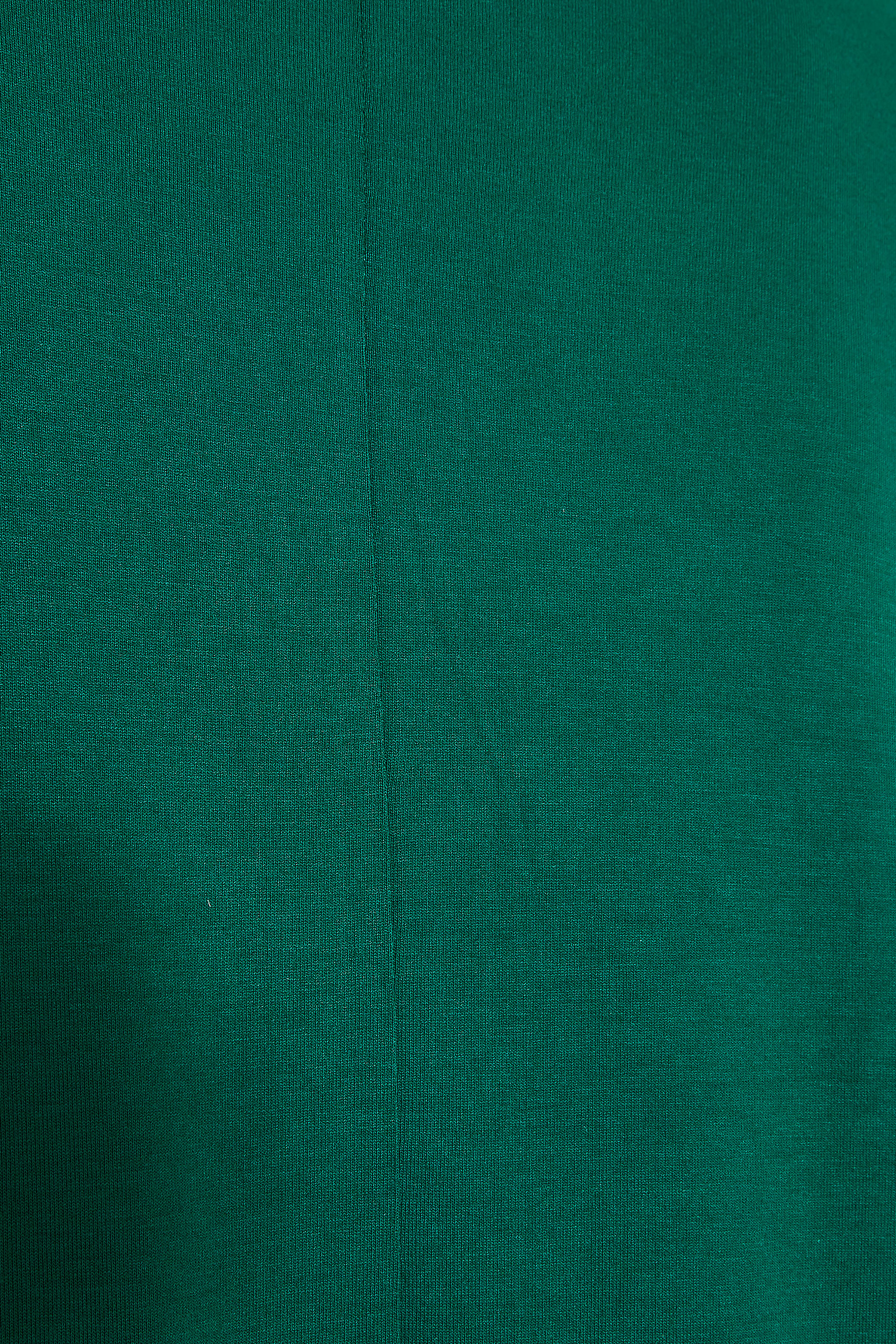 Grande taille  Tops Grande taille  T-Shirts | T-Shirt Vert Émeraude Style Oversize en Jersey - ML68225