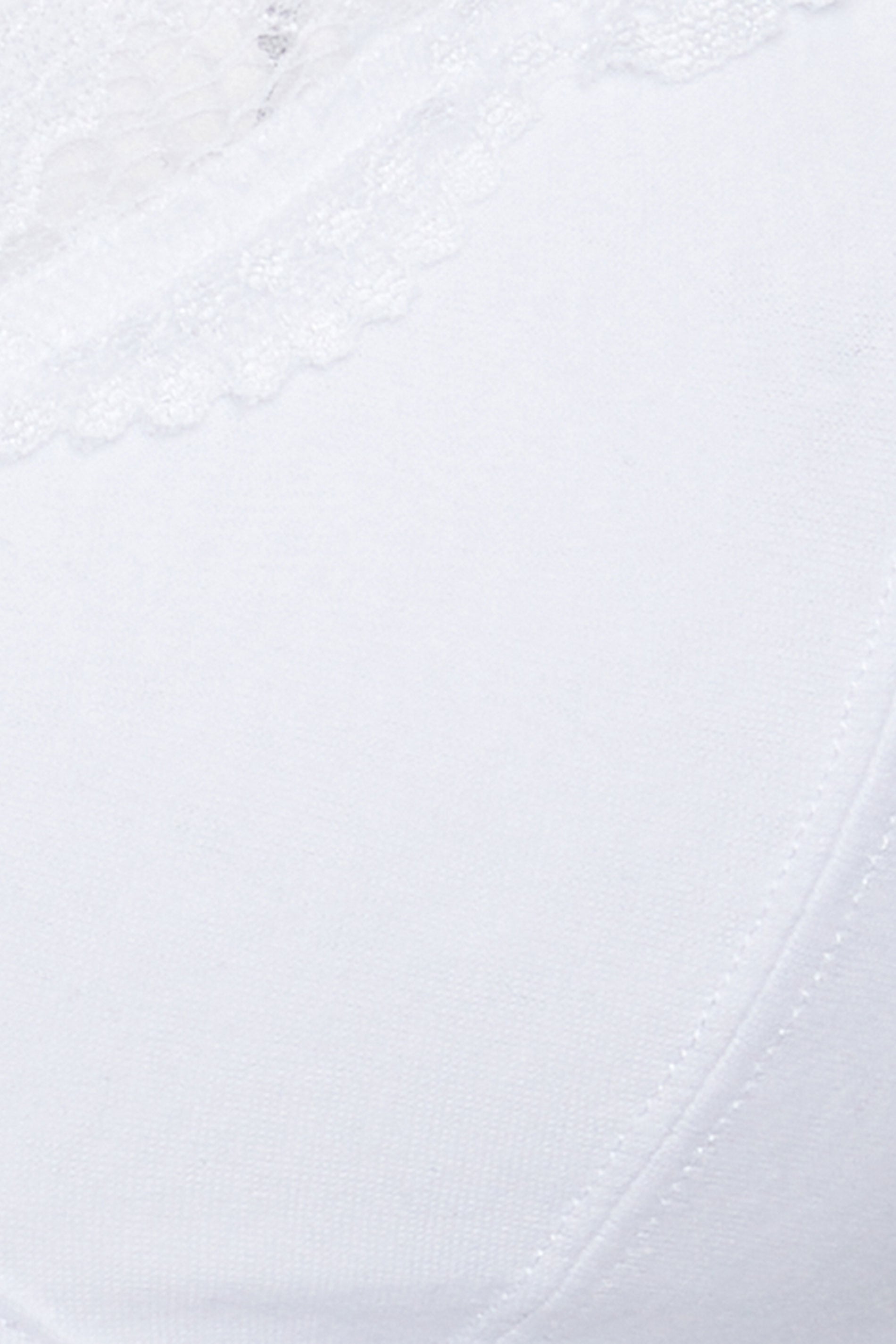 YOURSET 2 PACK Plus Size White Lace Trim Bra | Yours Clothing 4