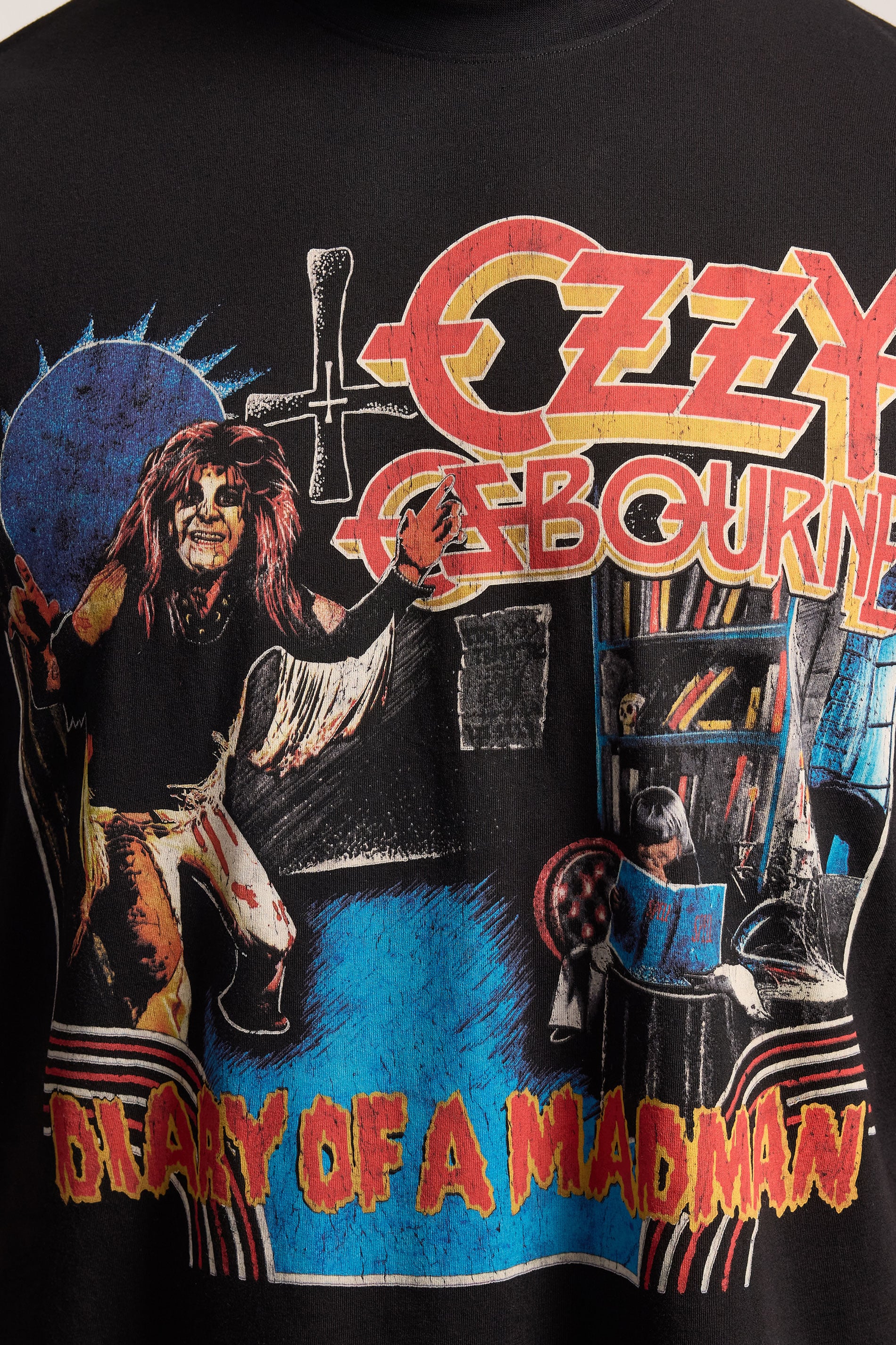 BadRhino Big & Tall Black 'Ozzy Osbourne' Graphic Short Sleeve T-Shirt | BadRhino 4