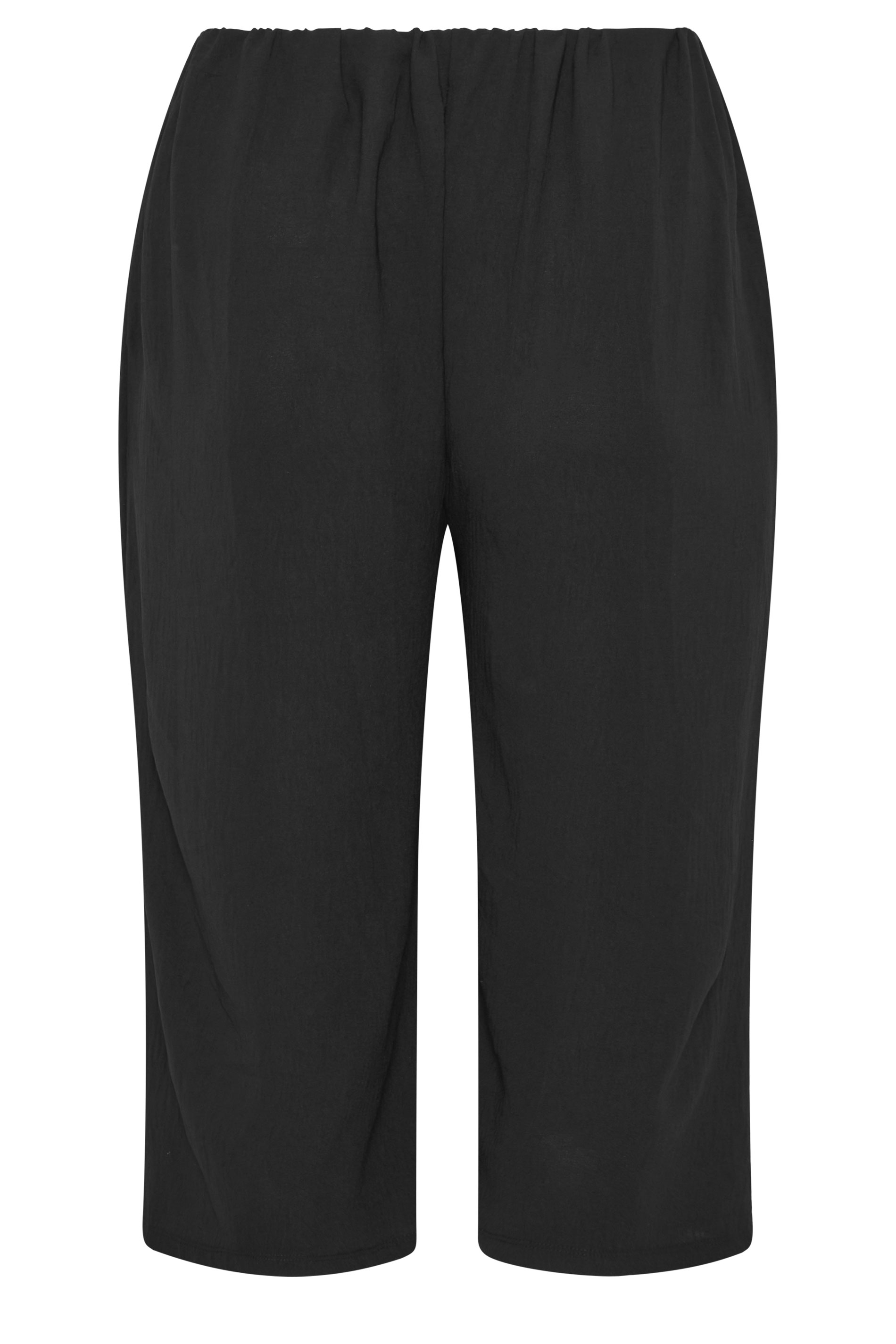 LIMITED COLLECTION Plus Size Black Culottes | Yours Clothing 1