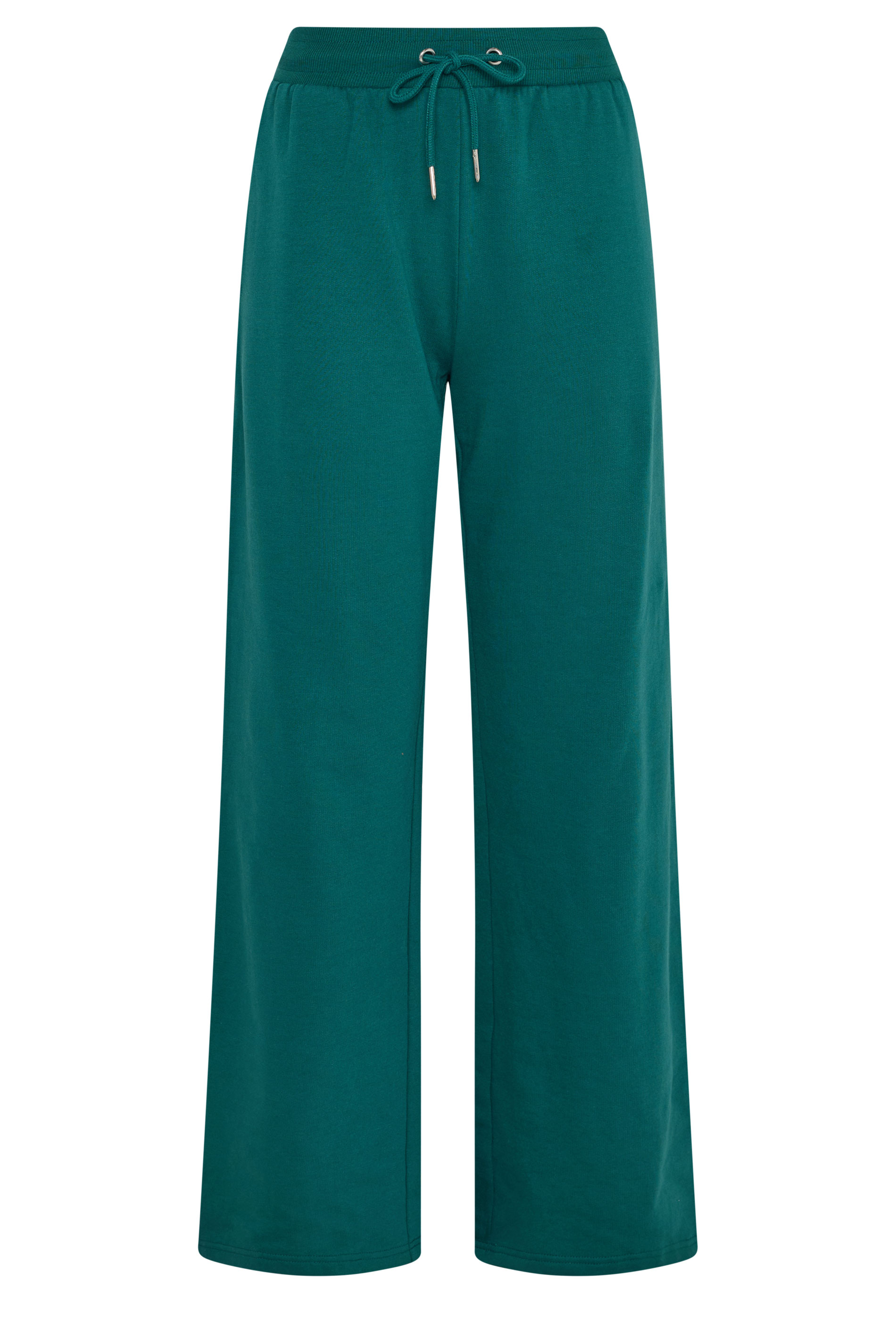 LTS Tall Women's Teal Blue Wide Leg Joggers | Long Tall Sally  1