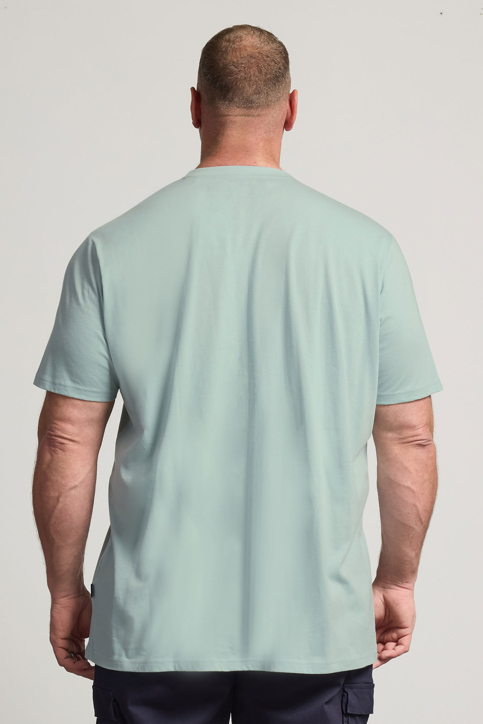 BadRhino Big & Tall Blue Extra Long Palm Beach VW Graphic T-Shirt | BadRhino 2