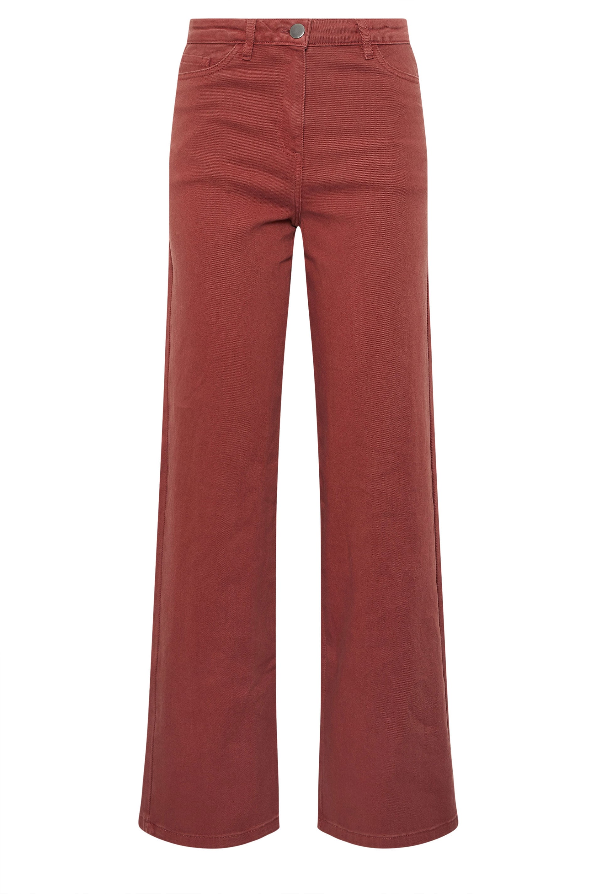 LTS Tall Women's Rust Orange Wide Leg Jeans | Long Tall Sally 6