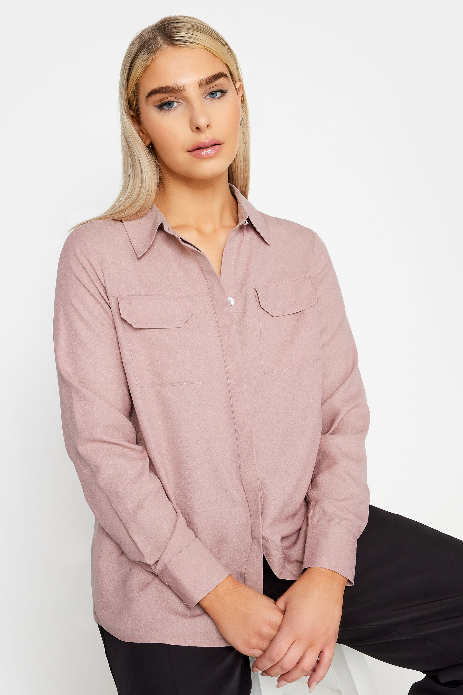 M&Co Dusky Pink Utility Shirt | M&Co 1