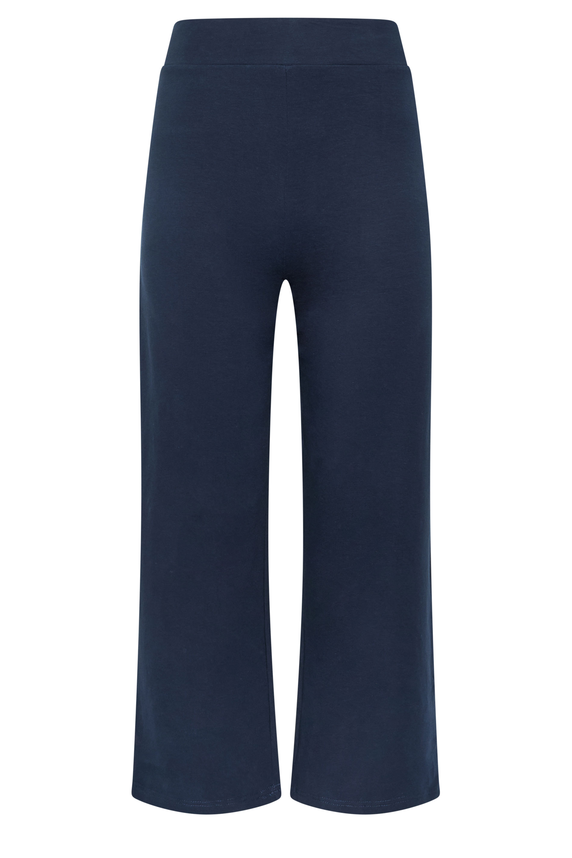 PixieGirl Petite Women's Navy Blue Wide Leg Yoga Pants | PixieGirl 5