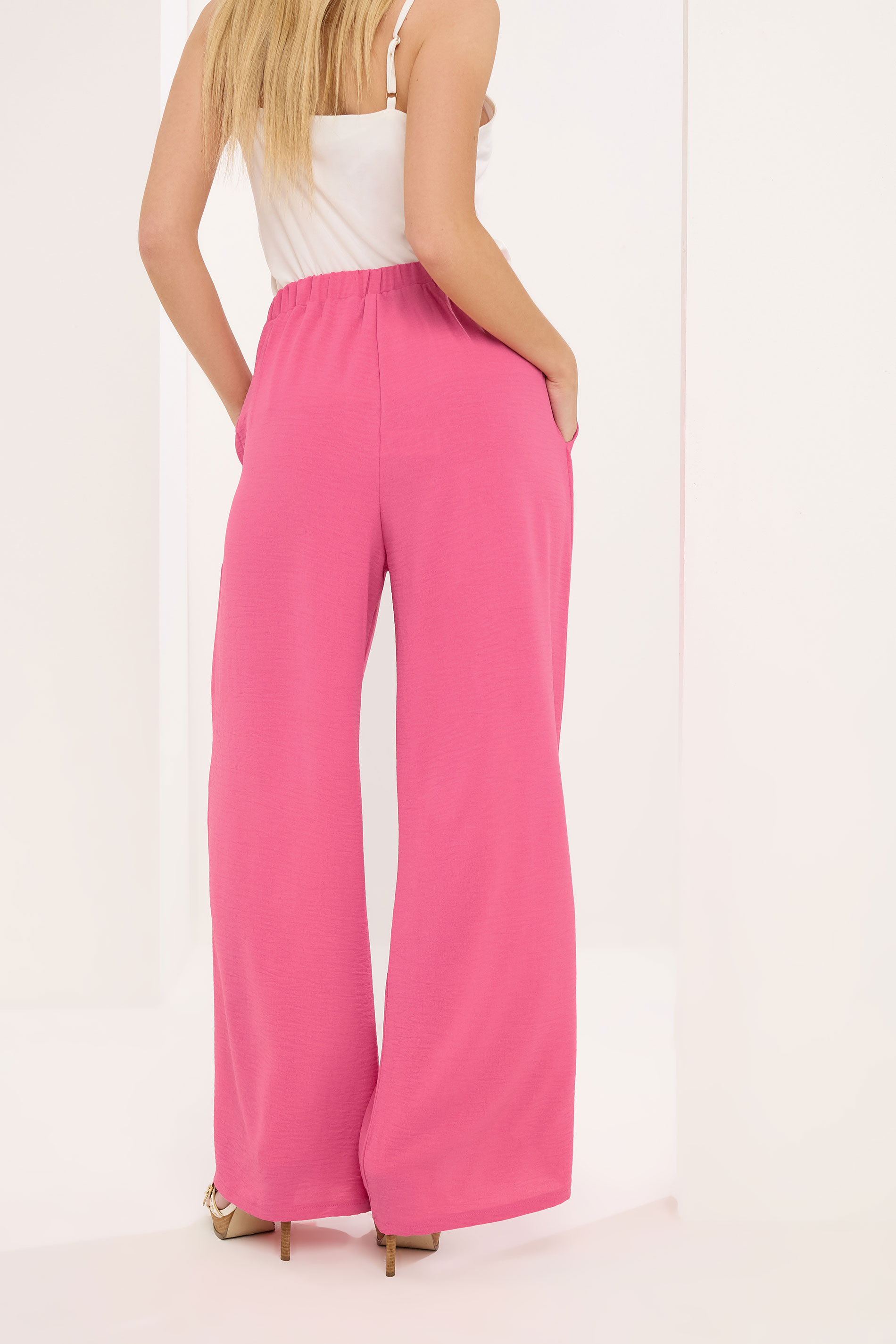 STAR Pink Wide Leg Trousers | StarByJM 2