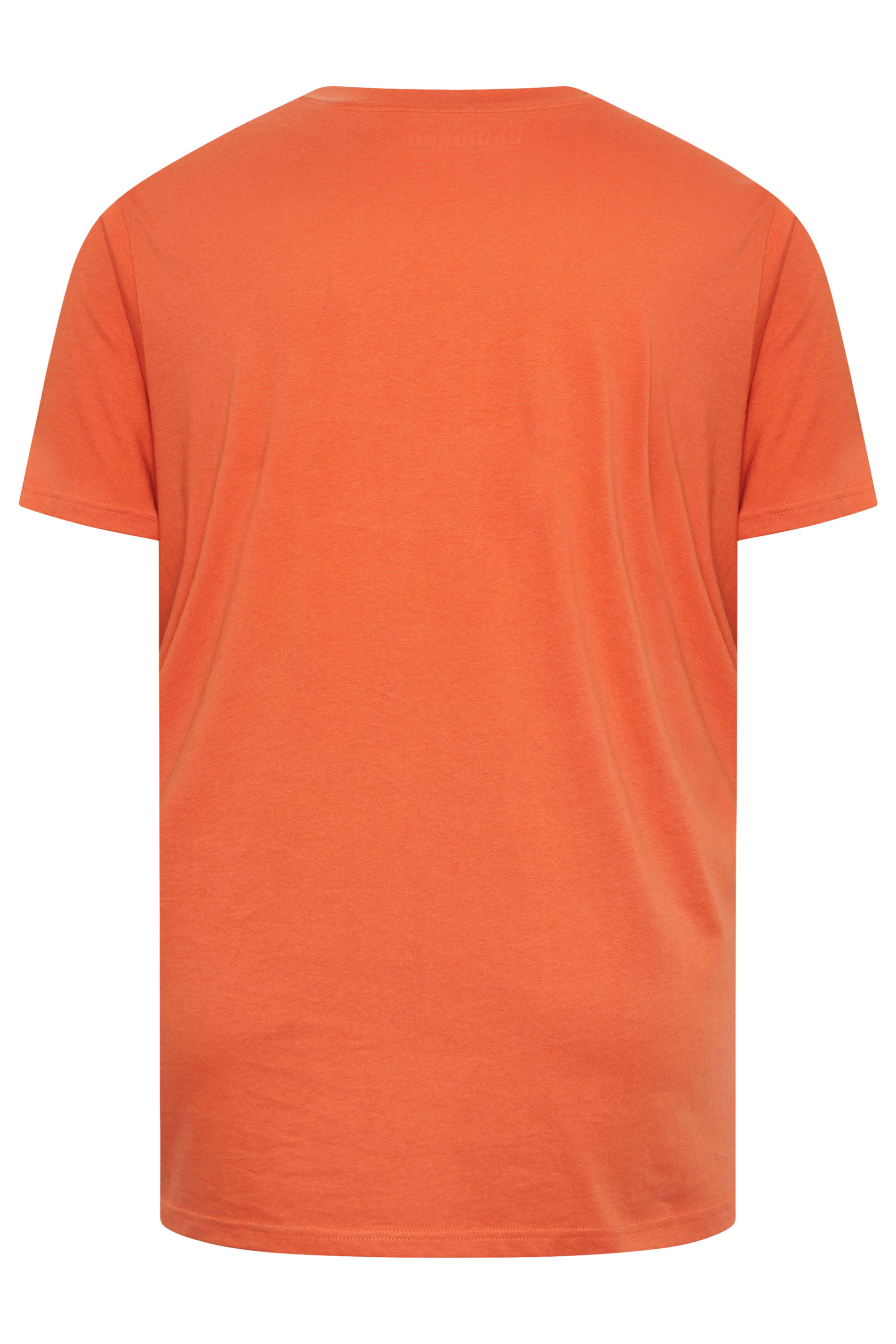 BadRhino Big & Tall Orange Extra Long Core T-Shirt | BadRhino 6