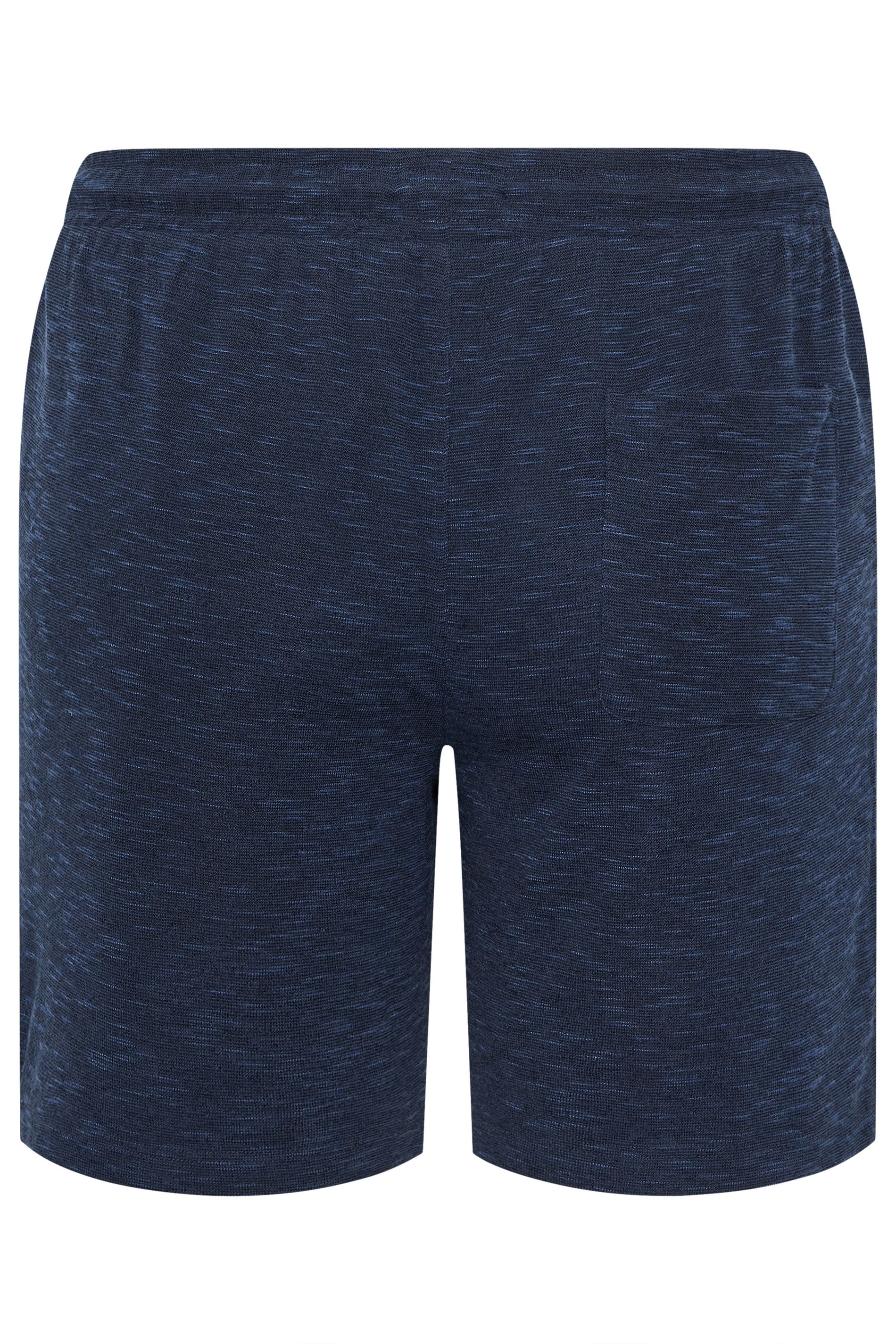 BadRhino Big & Tall Navy Blue Slub Shorts | BadRhino 6
