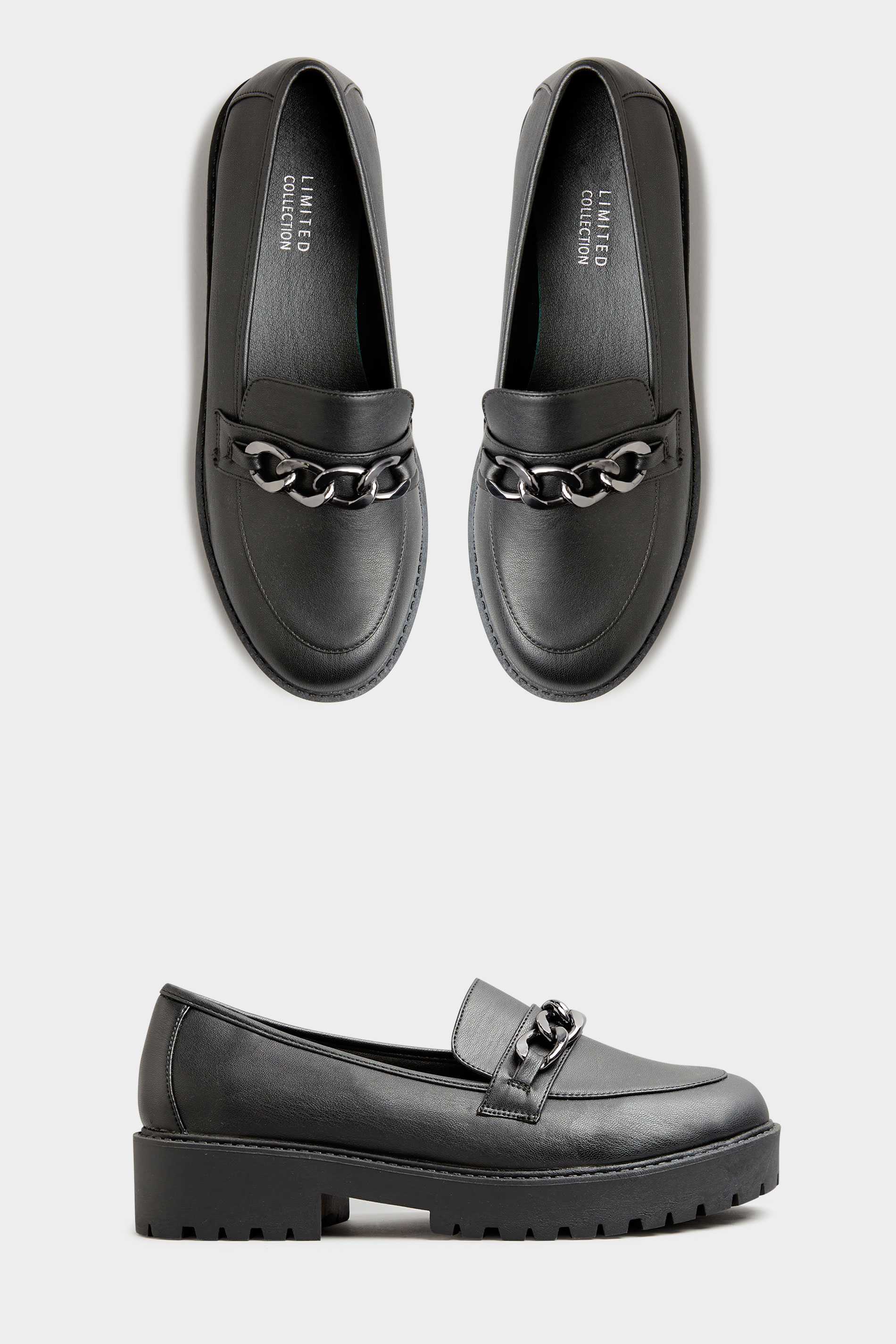 black yacht loafers