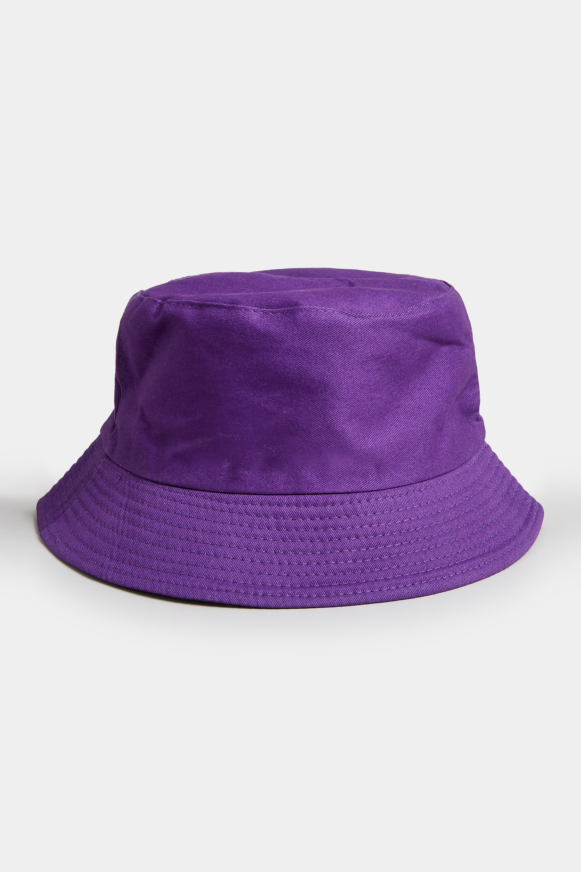 Purple Reversible Bucket Hat | Yours Clothing  3
