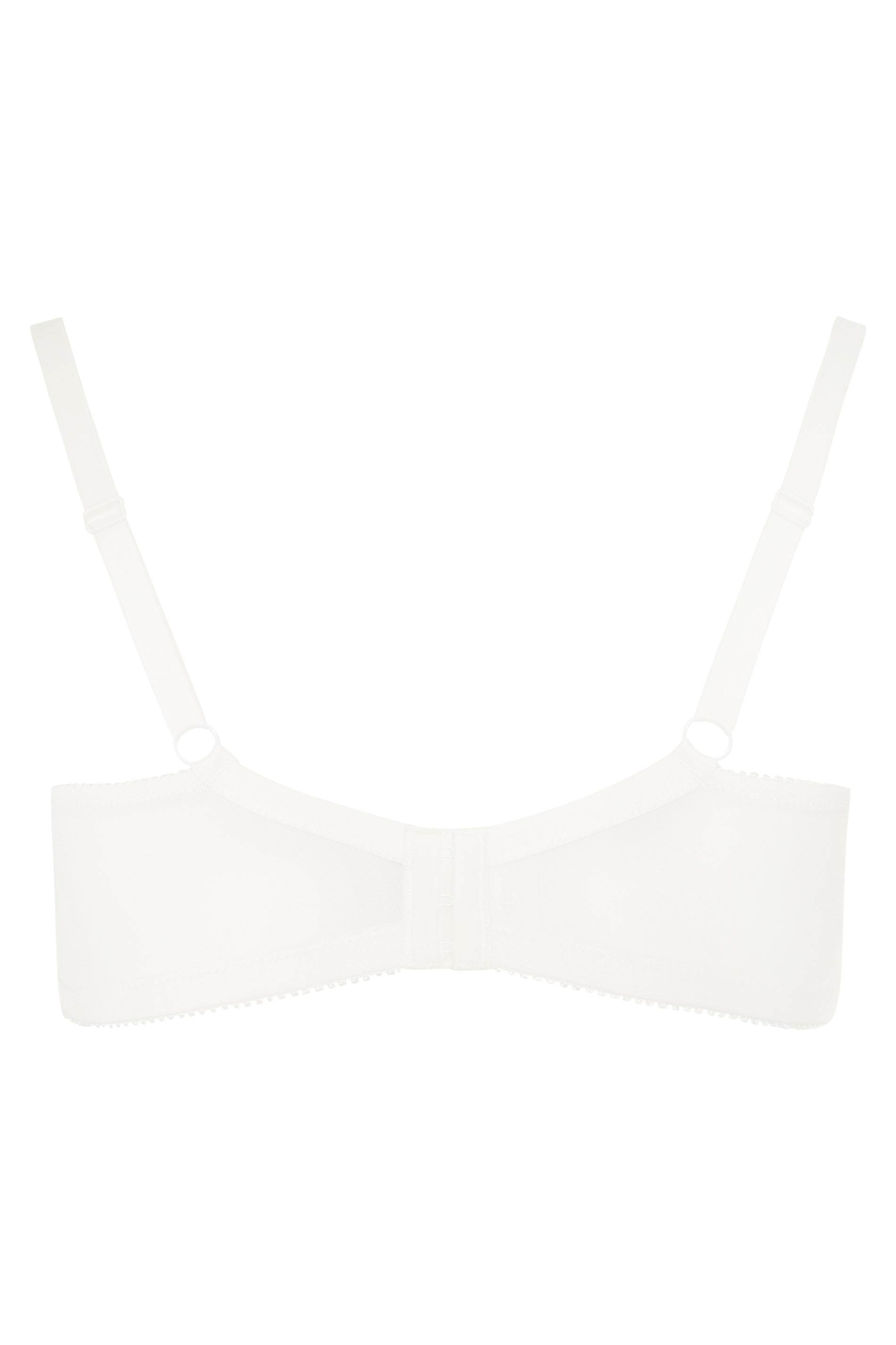 White Floral Lace T-Shirt Bra | Yours Clothing