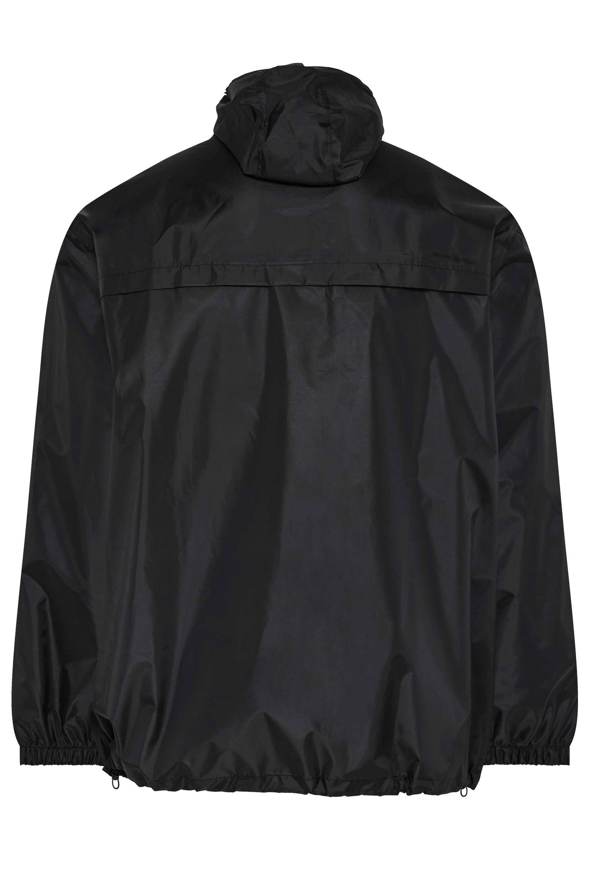BadRhino Big & Tall Black Pac a Mac Hooded Jacket | BadRhino 6