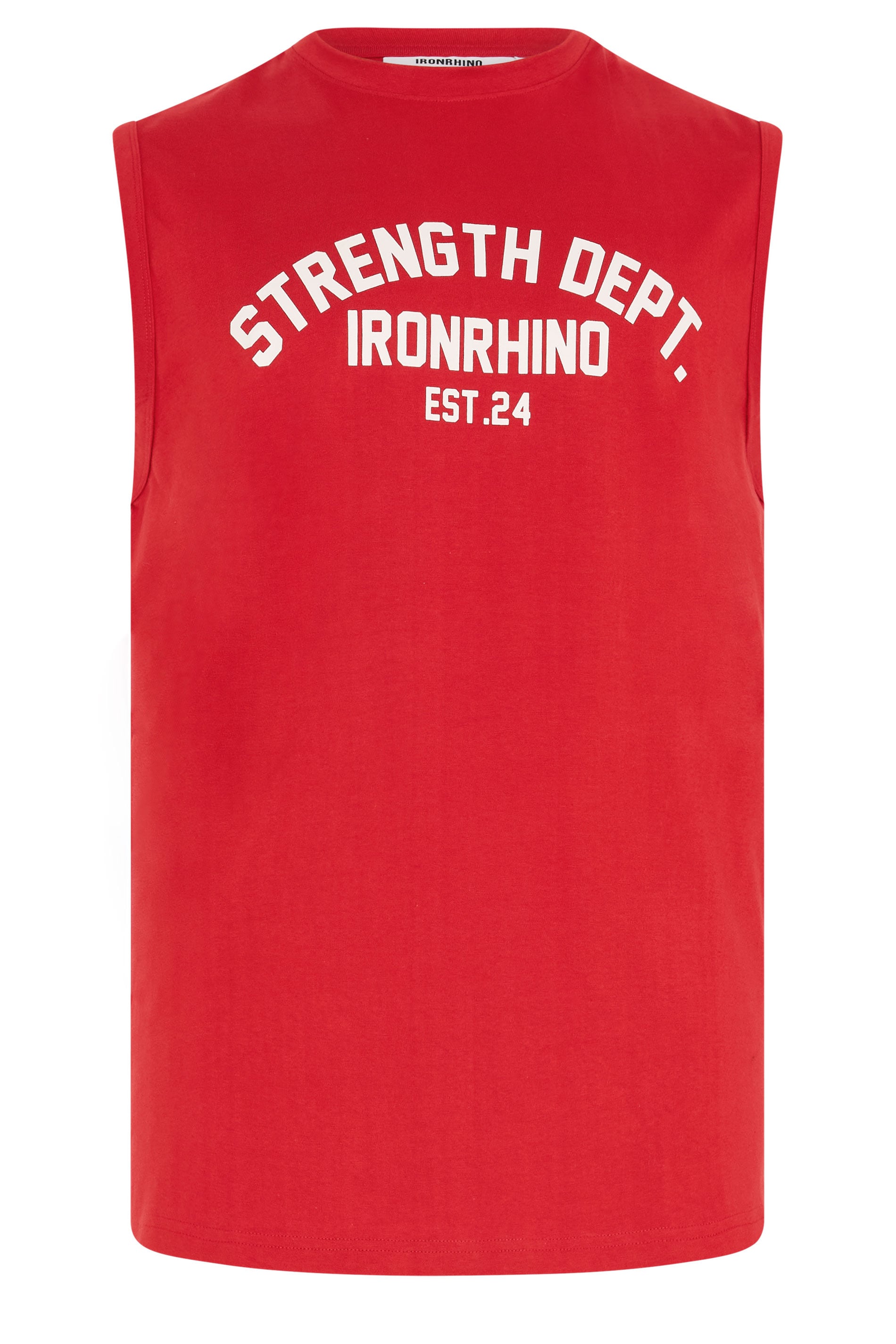 IronRhino Big & Tall Samba Red Strength Dept Vest | BadRhino 7