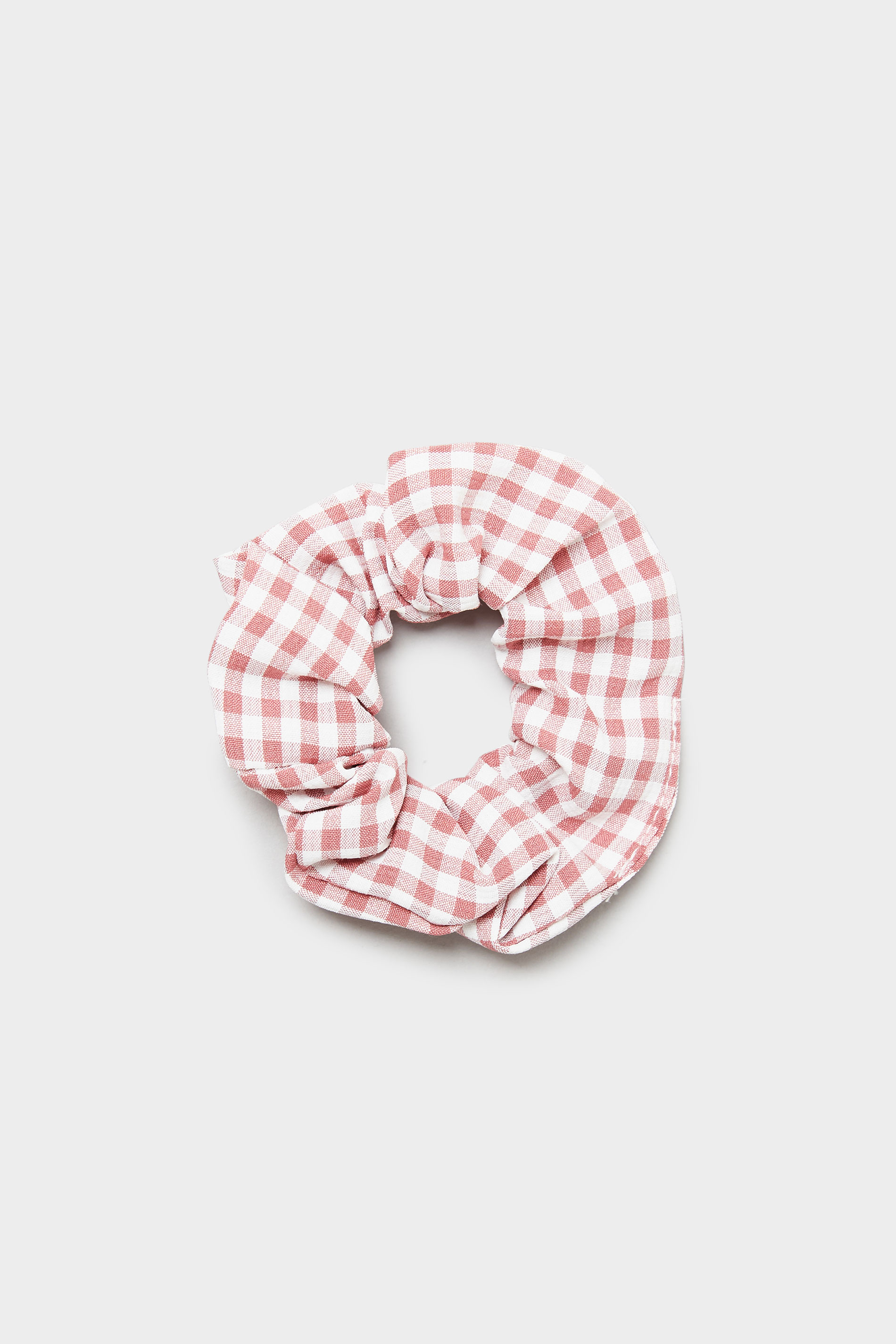 Holiday Party Pack Same Size Scrunchies Red  Gingham Scrunchies 9 Scrunchies Silky Red Check