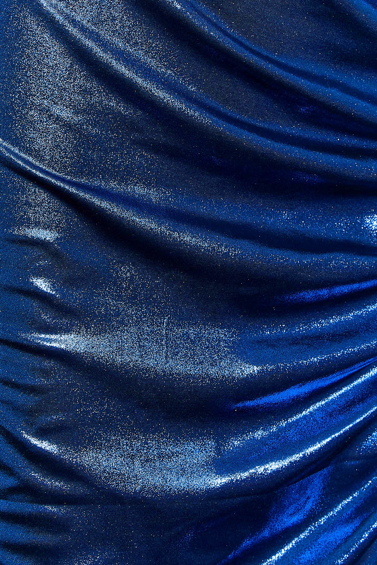 LTS Tall Women's Blue Two Tone Metallic Midi Dress | Long Tall Sally 1