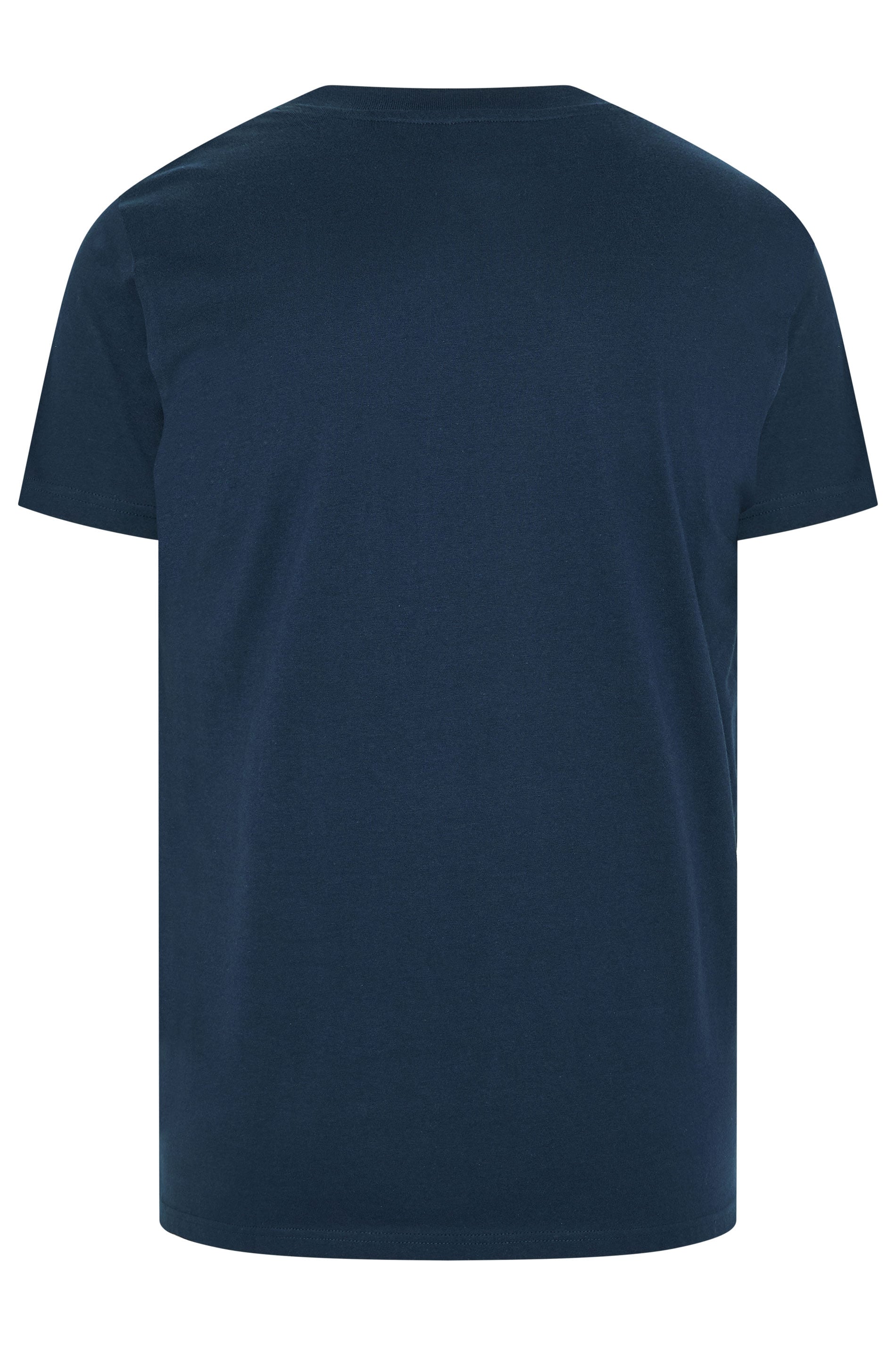 BadRhino Big & Tall Navy Blue Extra Long 'My BBQ' Graphic T-Shirt | BadRhino 6