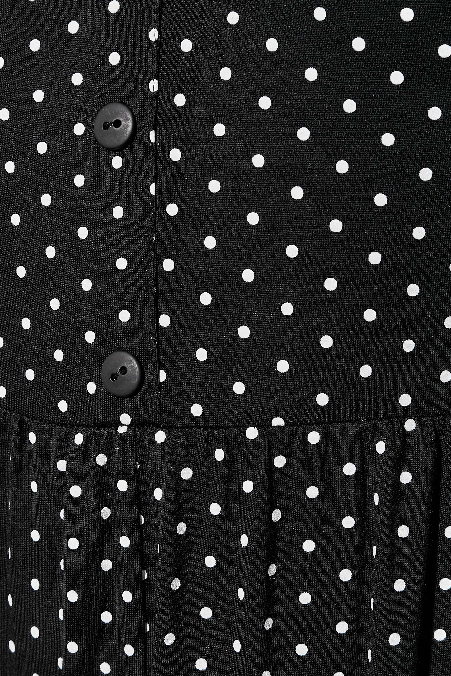 A New Day Polka Dots Black Casual Pants Size 16 - 40% off