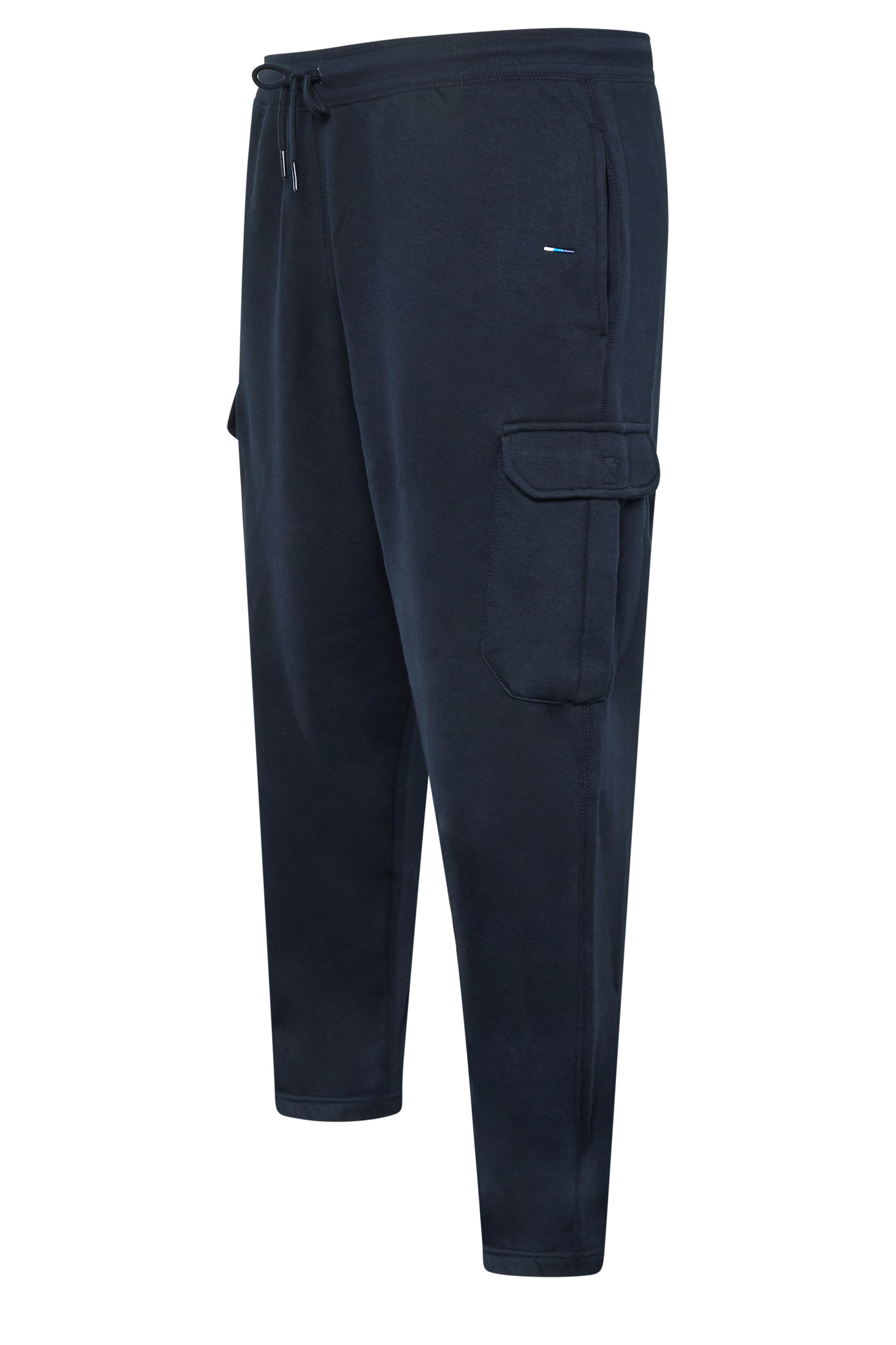 BadRhino Big & Tall Navy Blue Cargo Joggers | BadRhino 7