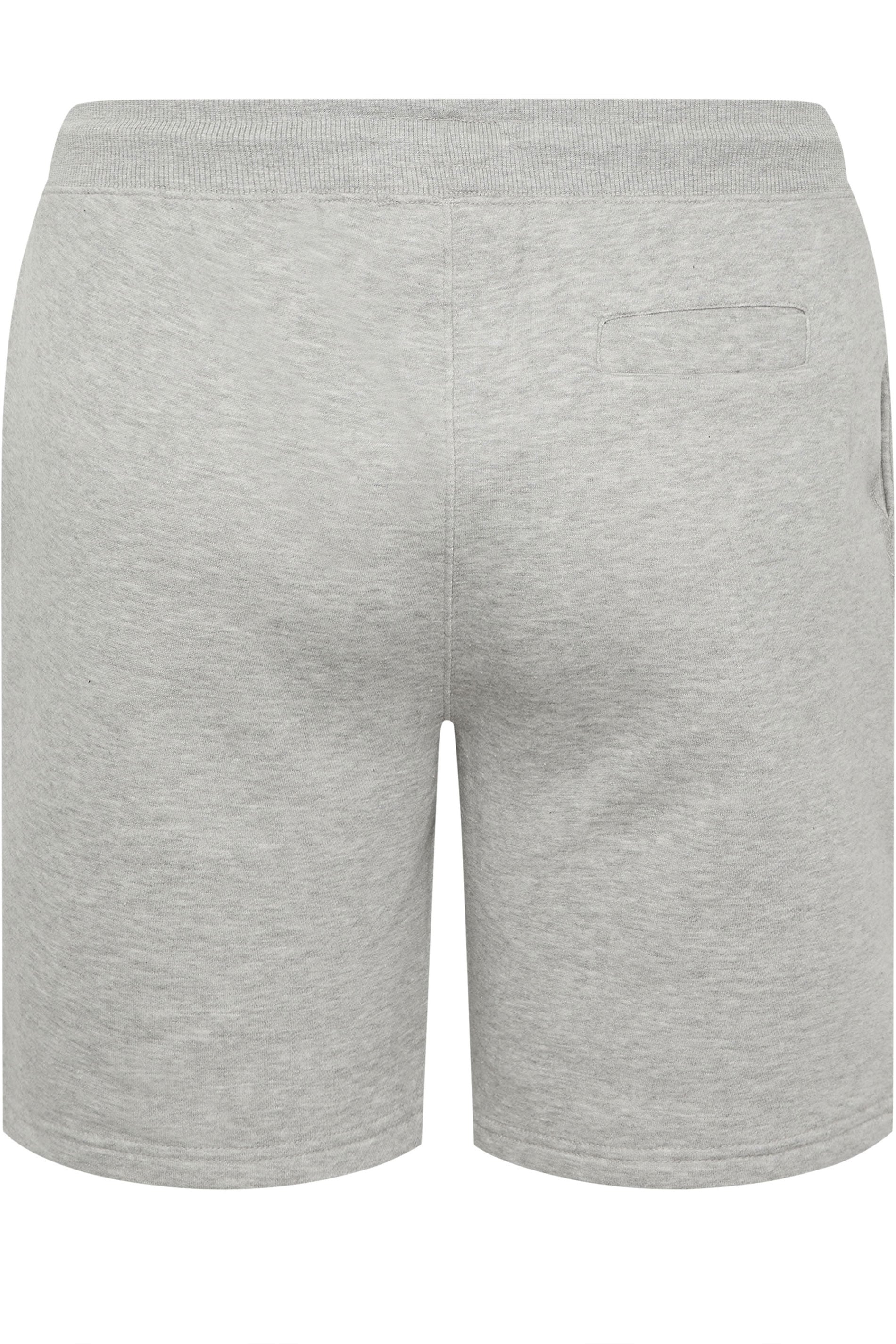 BadRhino Big & Tall Grey Jogger Shorts | BadRhino 6