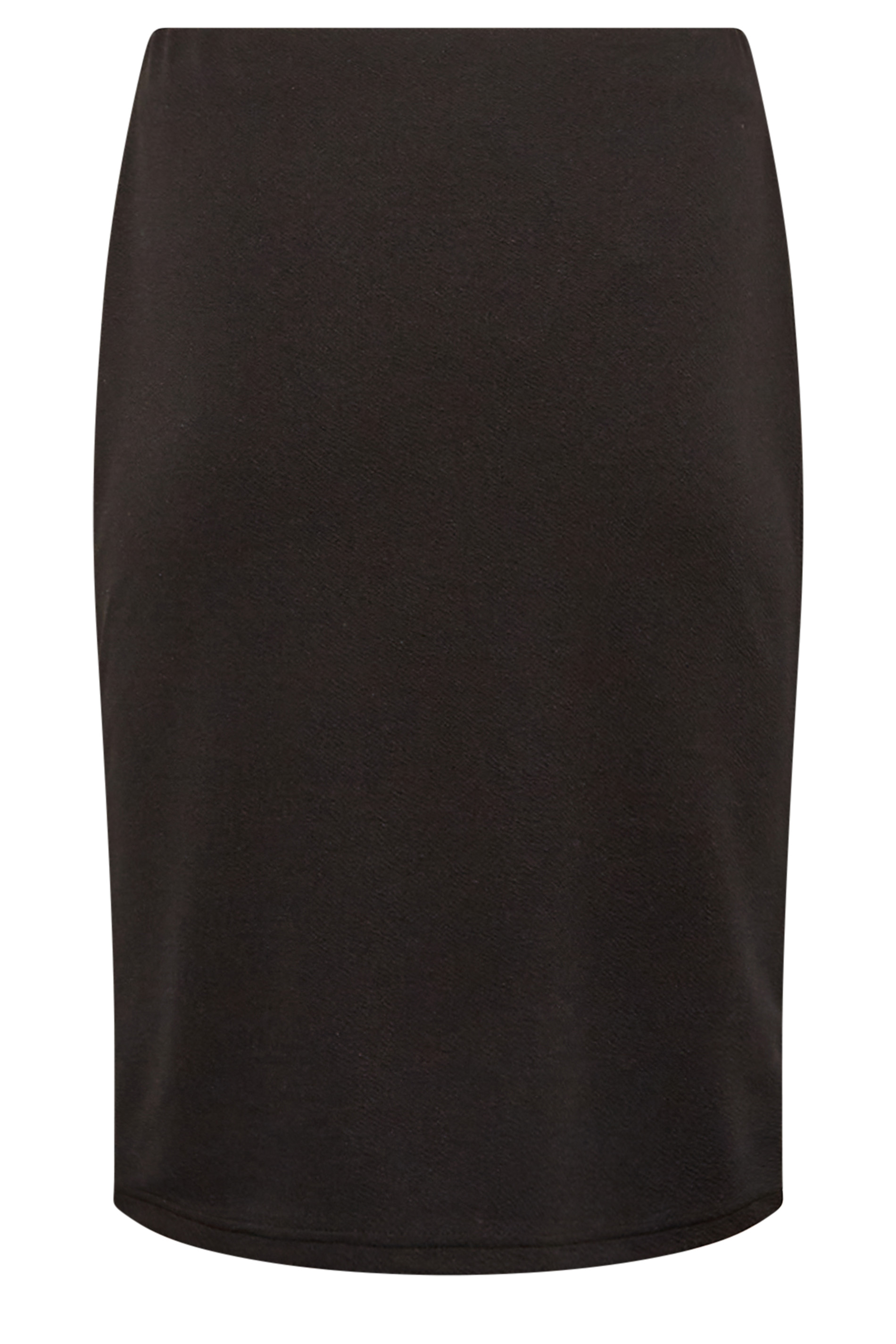 Petite Black Midi Pencil Skirt | PixieGirl 1