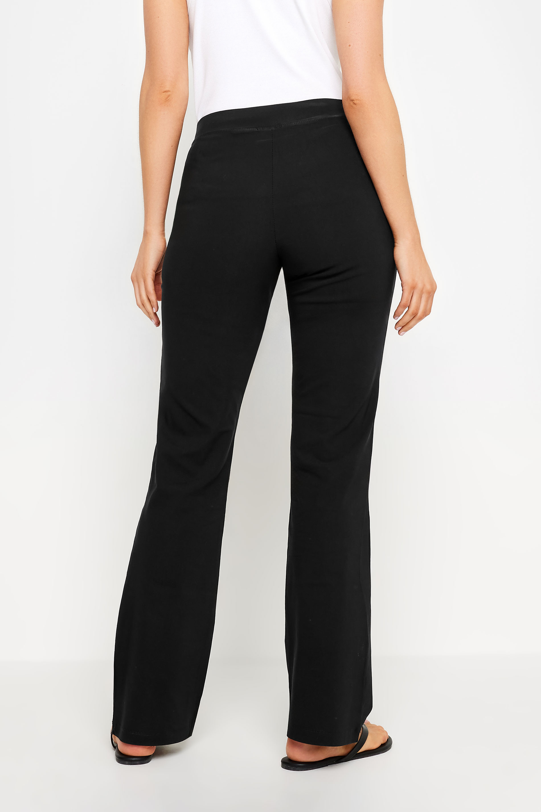 Tall Women's LTS Black Stretch Bootcut Trousers | Long Tall Sally 3