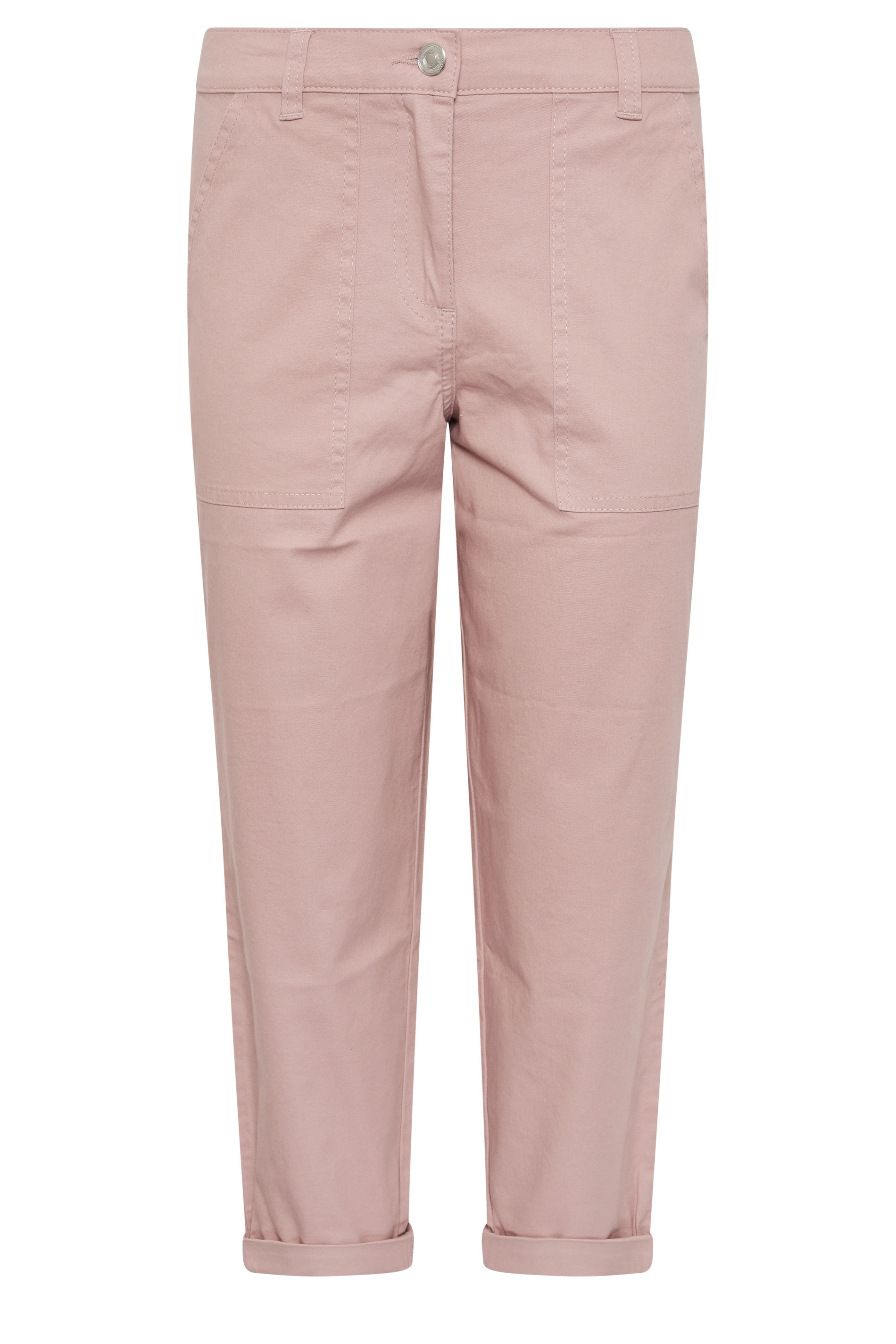 M&Co Pink Twill Carpenter Trousers | M&Co 5