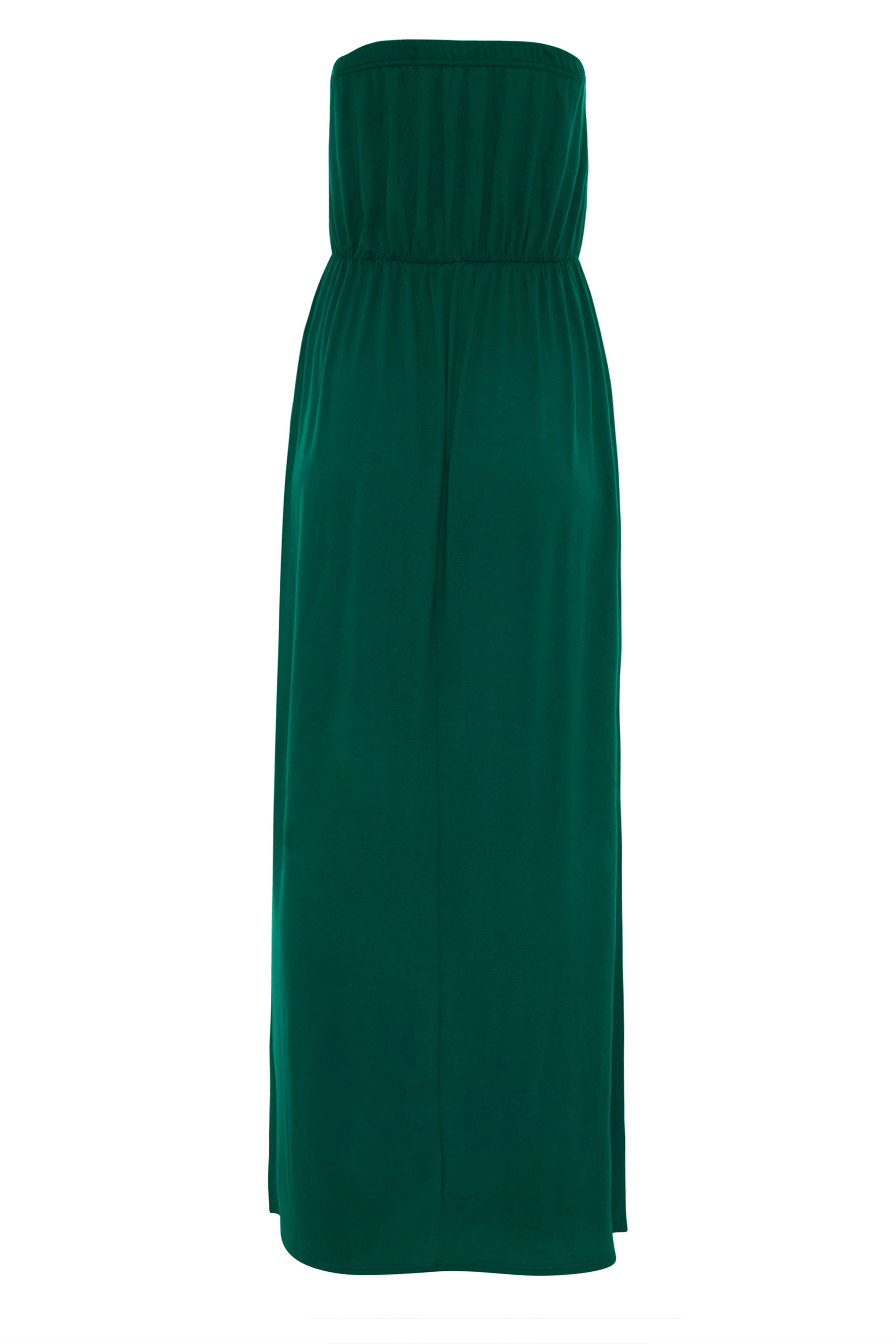 LTS Emerald Green Strapless Maxi Dress | Long Tall Sally
