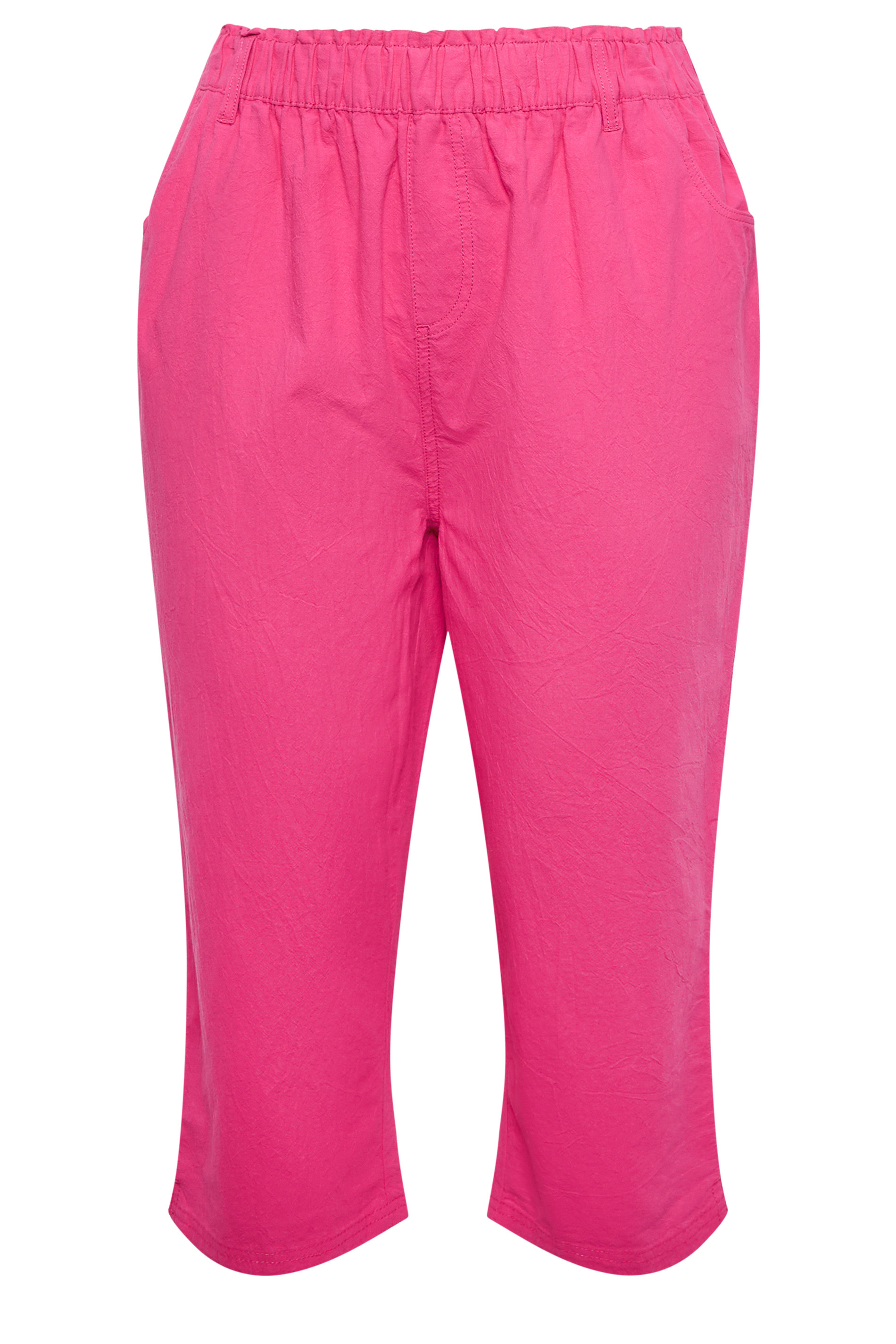 Girl's trousers in organic cotton with decorative drawstring | PlayUp