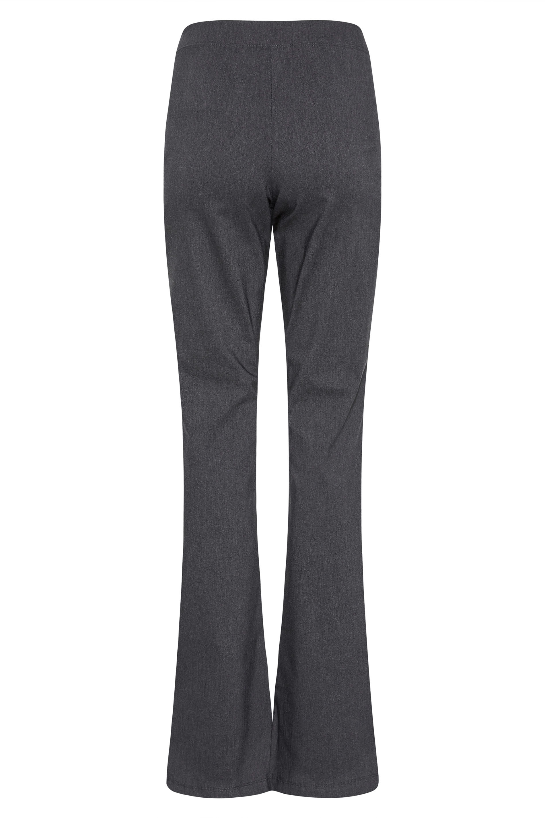 Tall Women's LTS Charcoal Grey Stretch Bootcut Trousers | Long Tall Sally