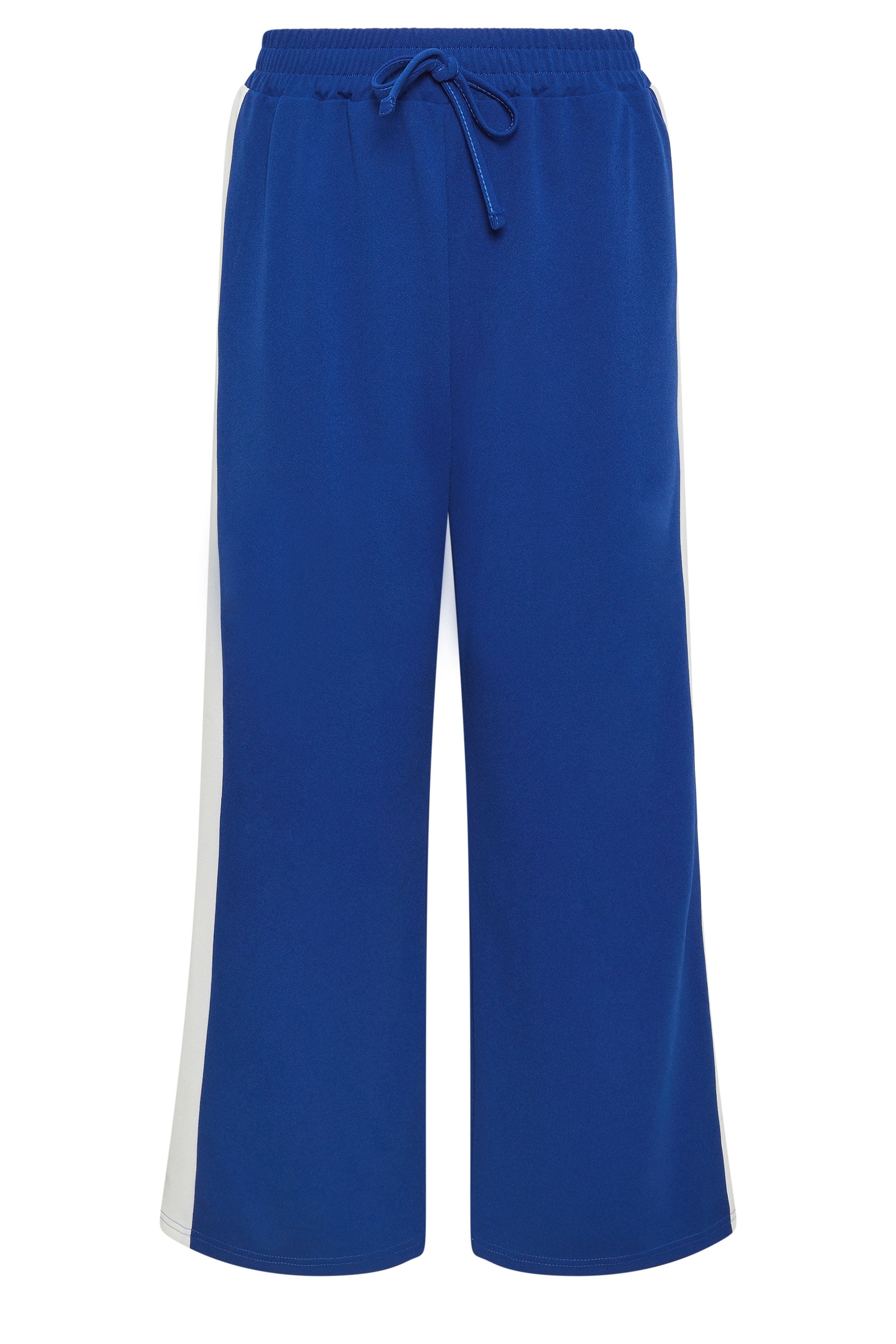 M&Co Petite Blue & White Side Stripe Trousers | M&Co 6
