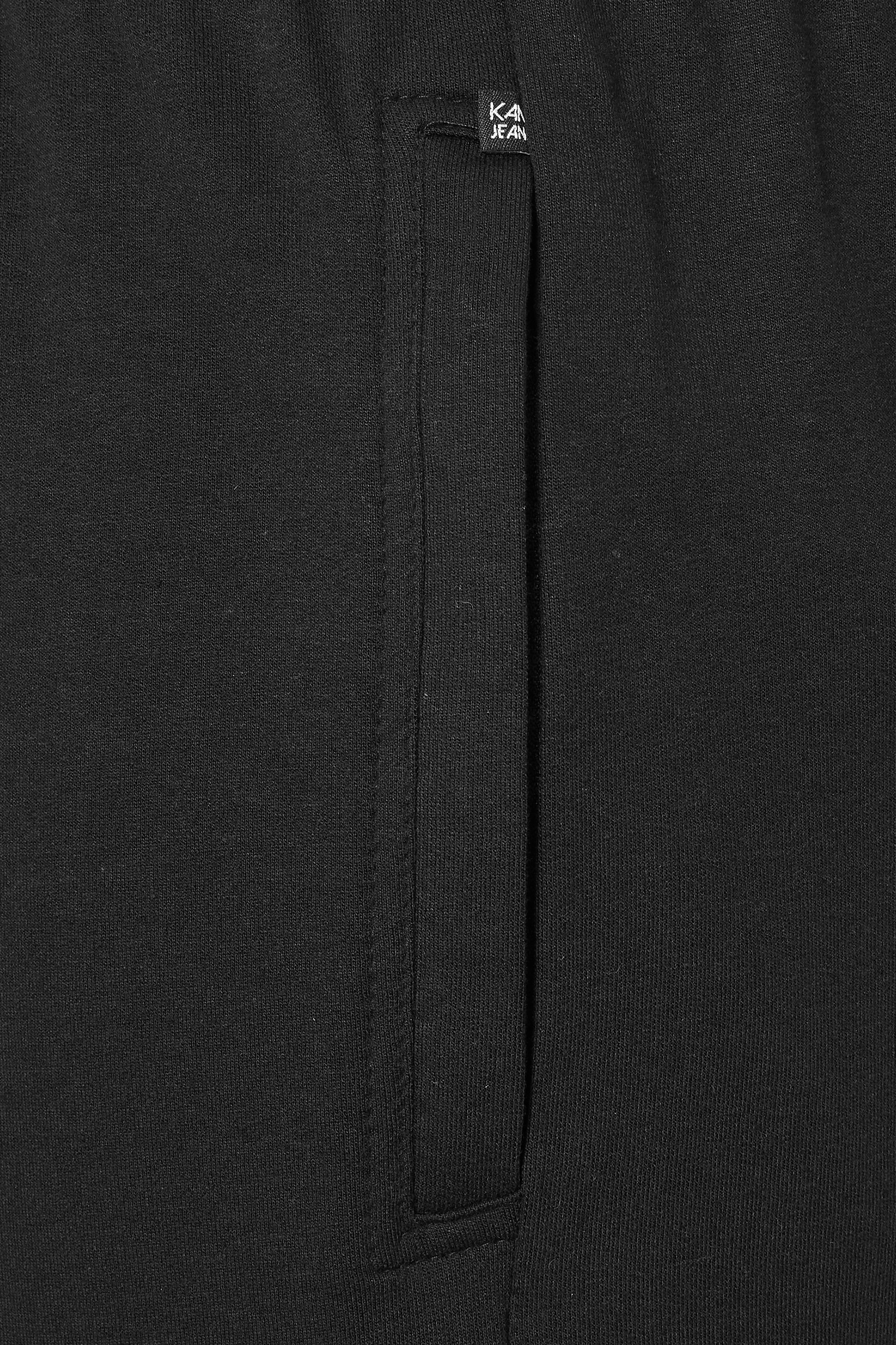 KAM Big & Tall Black Jersey Cargo Shorts | BadRhino 6