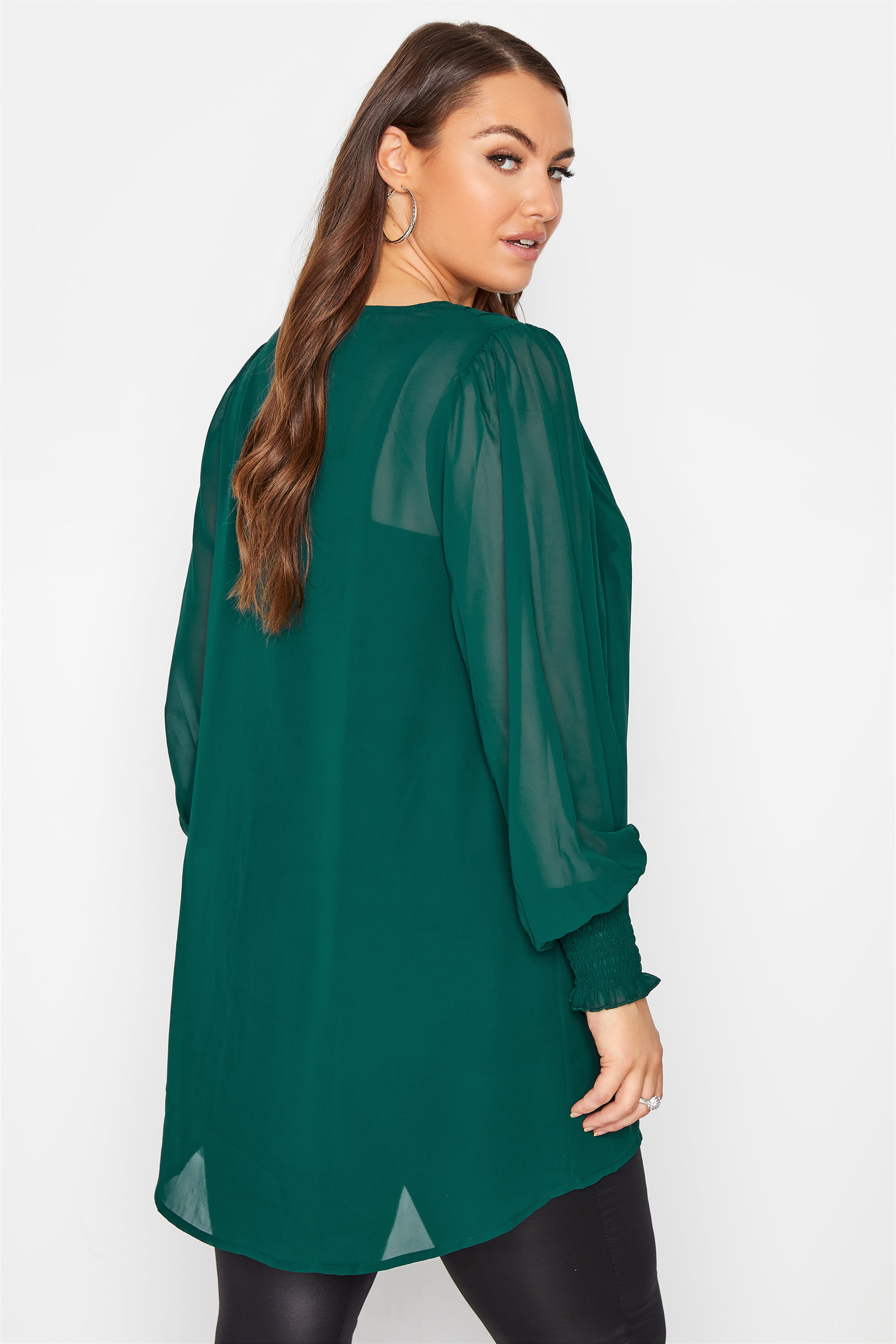 Plus Size YOURS LONDON Forest Green 