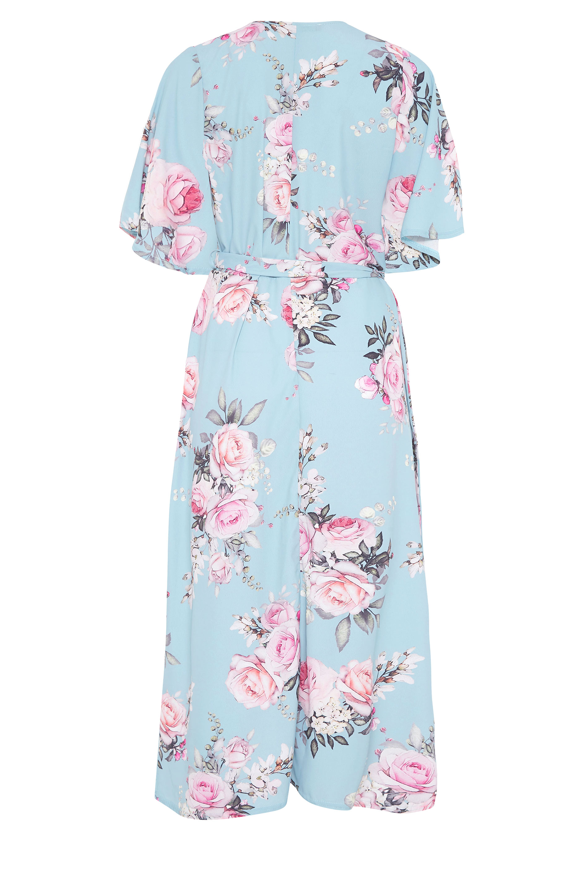 LTS Blue Floral Wrap Dress | Long Tall Sally