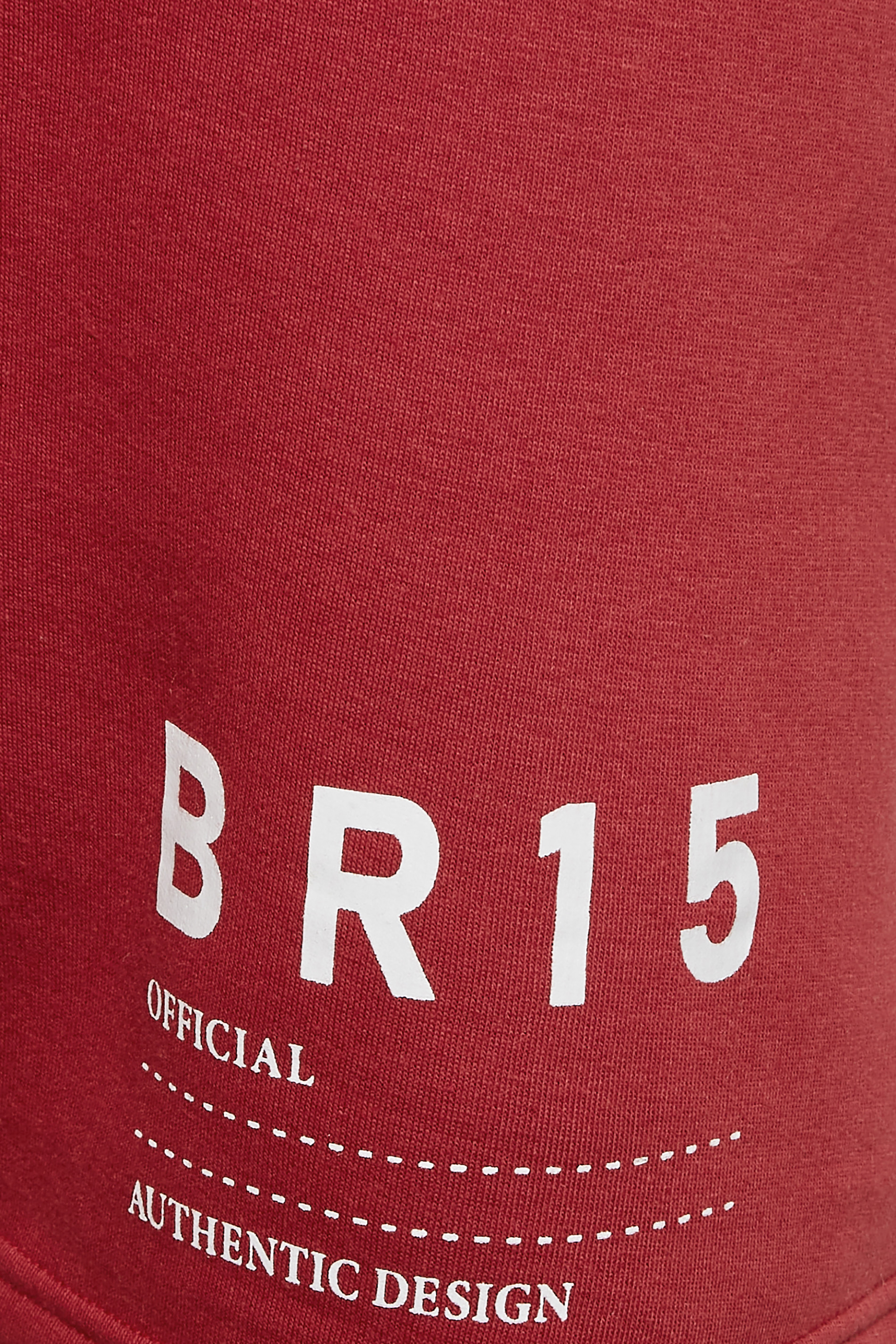 BadRhino Big & Tall Red BR15 Jogger Shorts | BadRhino 3