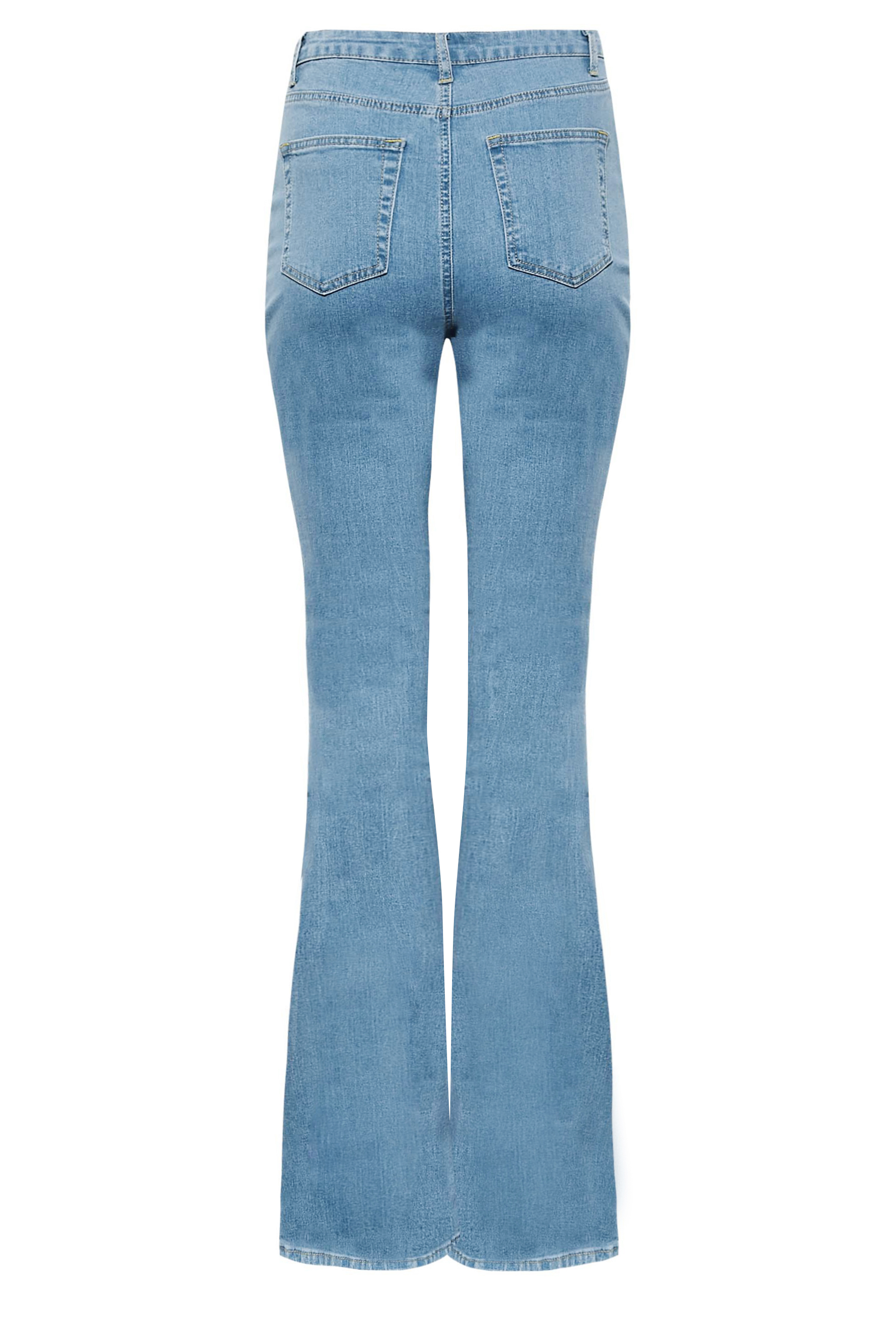 LTS Tall Women's Blue Flared Jeans | Long Tall Sally