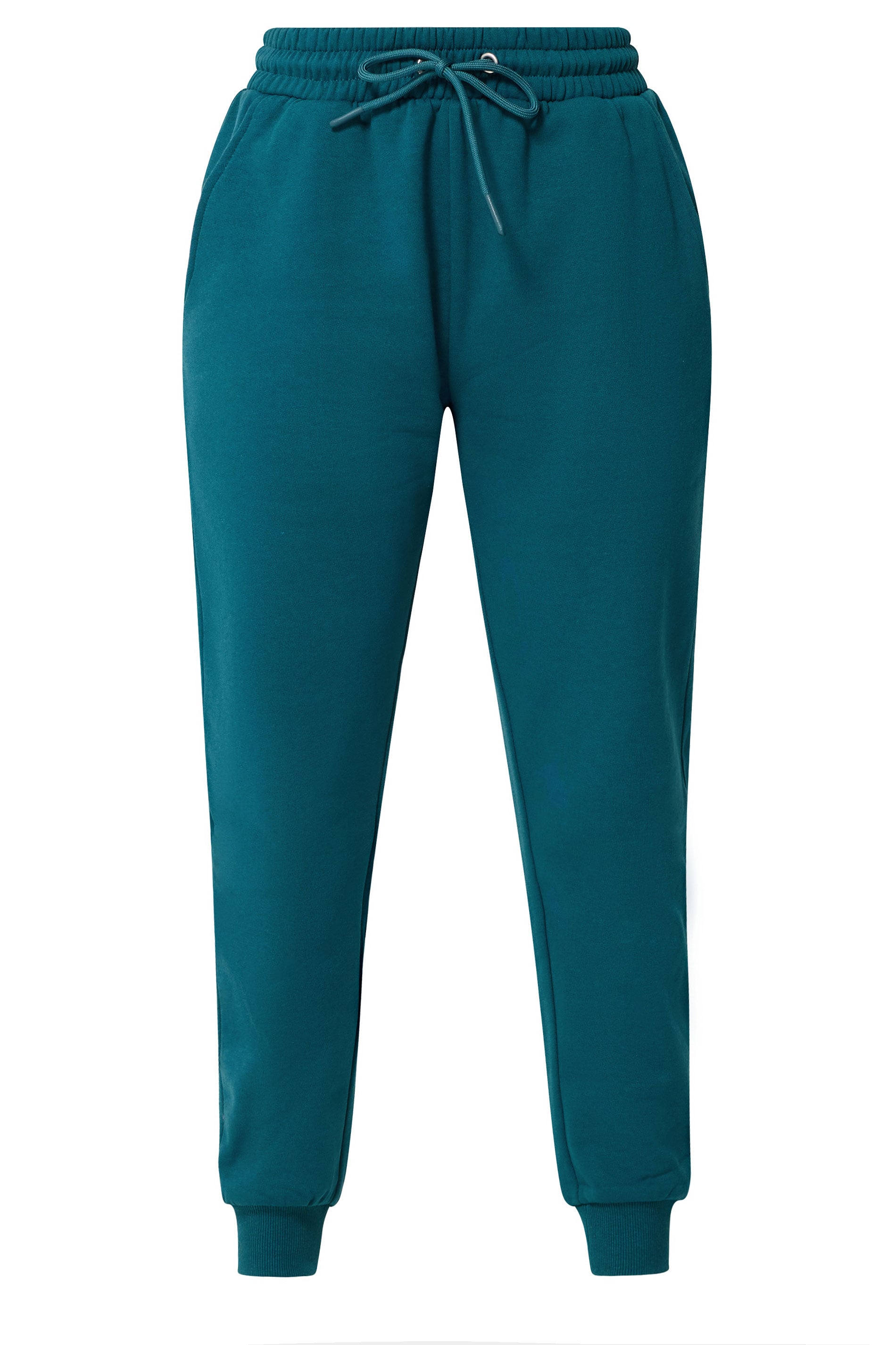 M&Co Petite Teal Green Cuffed Joggers | M&Co 5