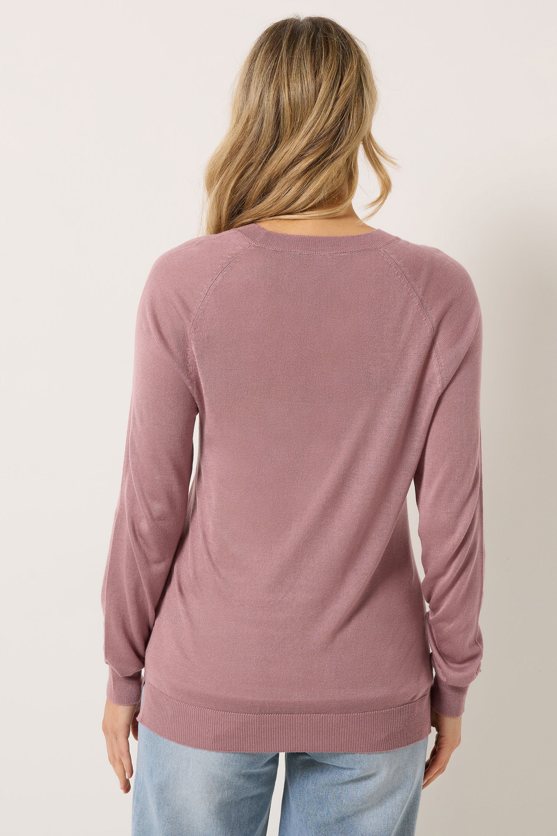 LTS Tall Women's Light Purple Lightweight Jumper | Long Tall Sally 2