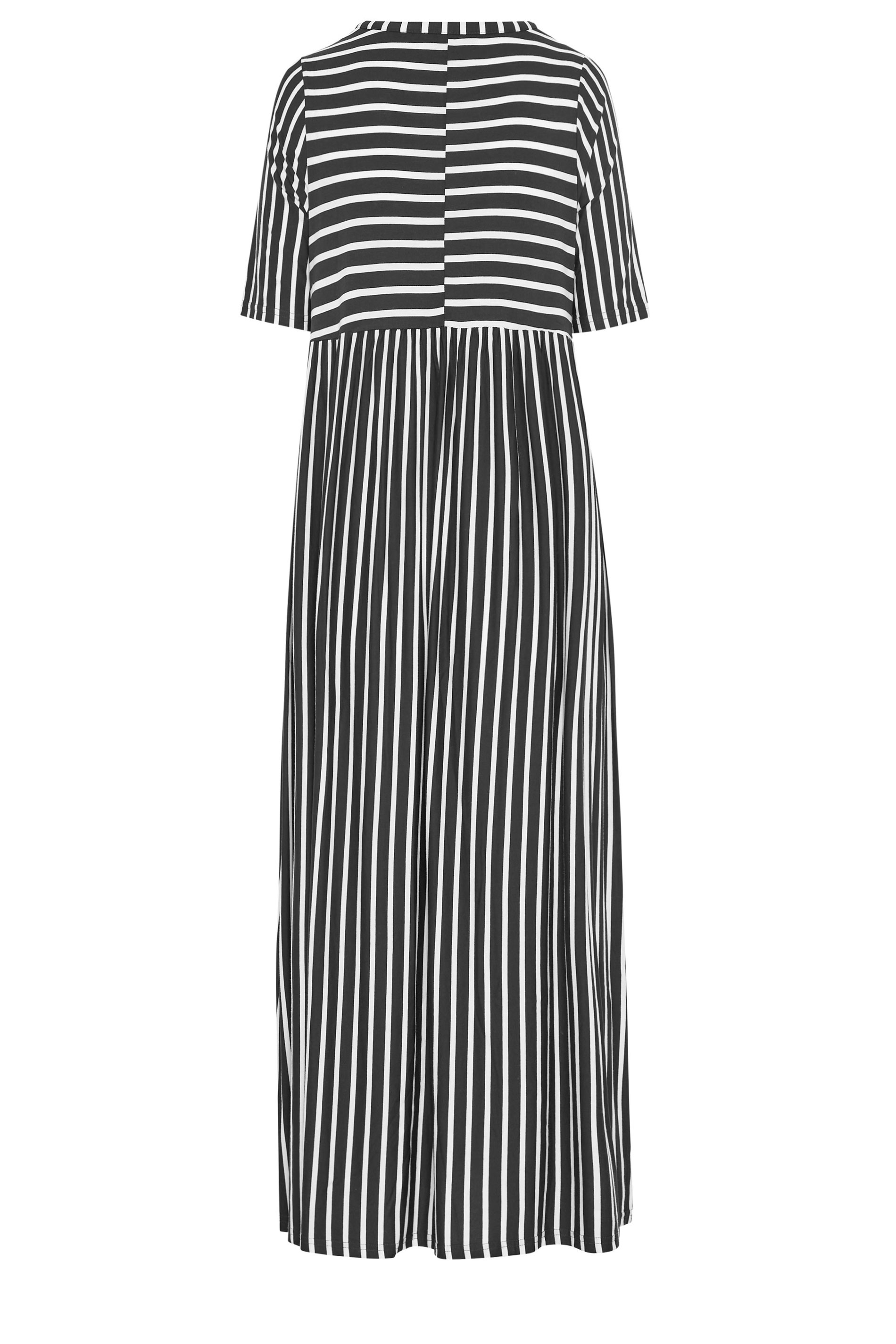 black and white striped midi dress | Dresses Images 2022 | Page 4