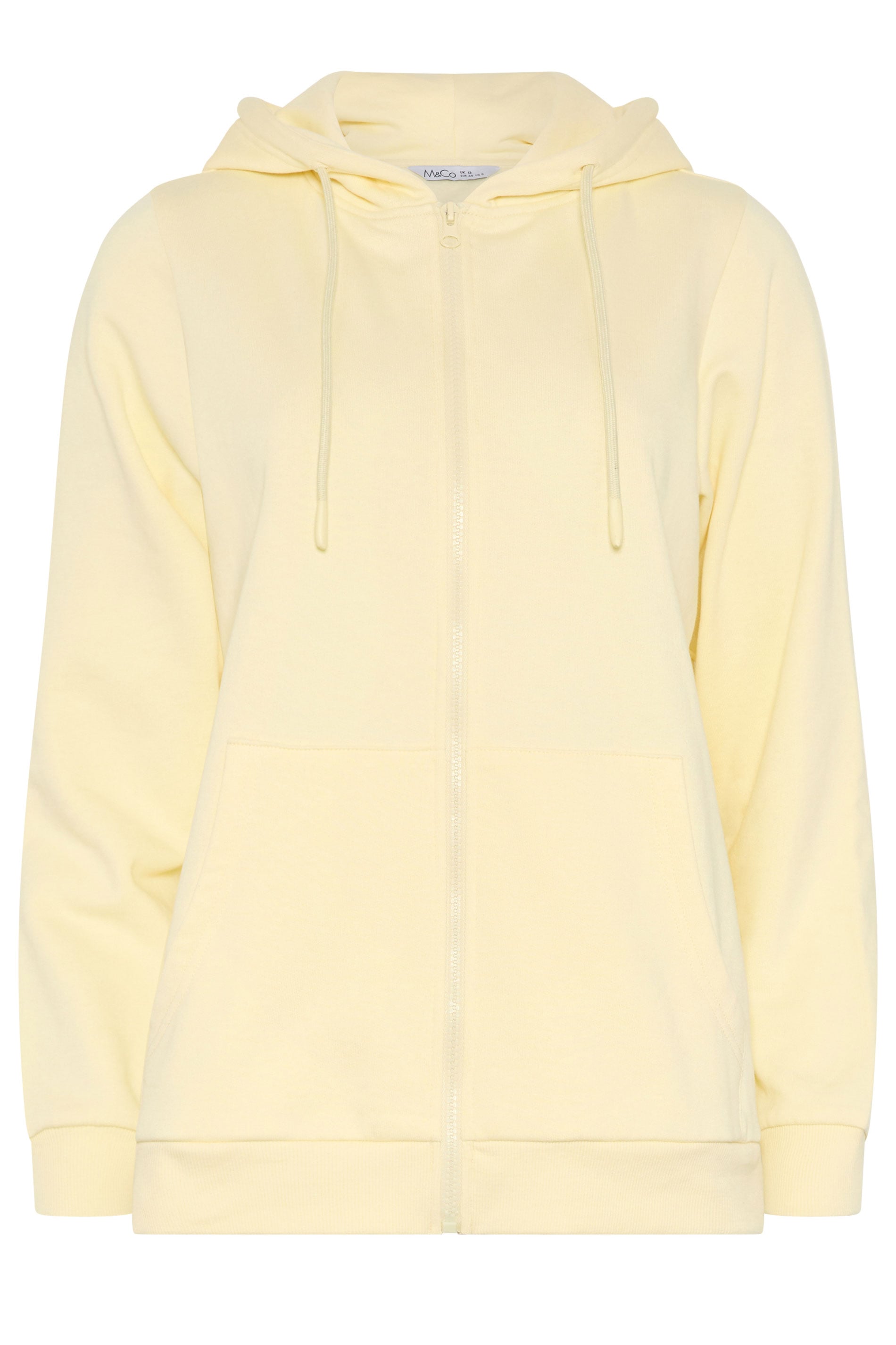 M&Co Yellow Essential Zip Hoodie | M&Co 5