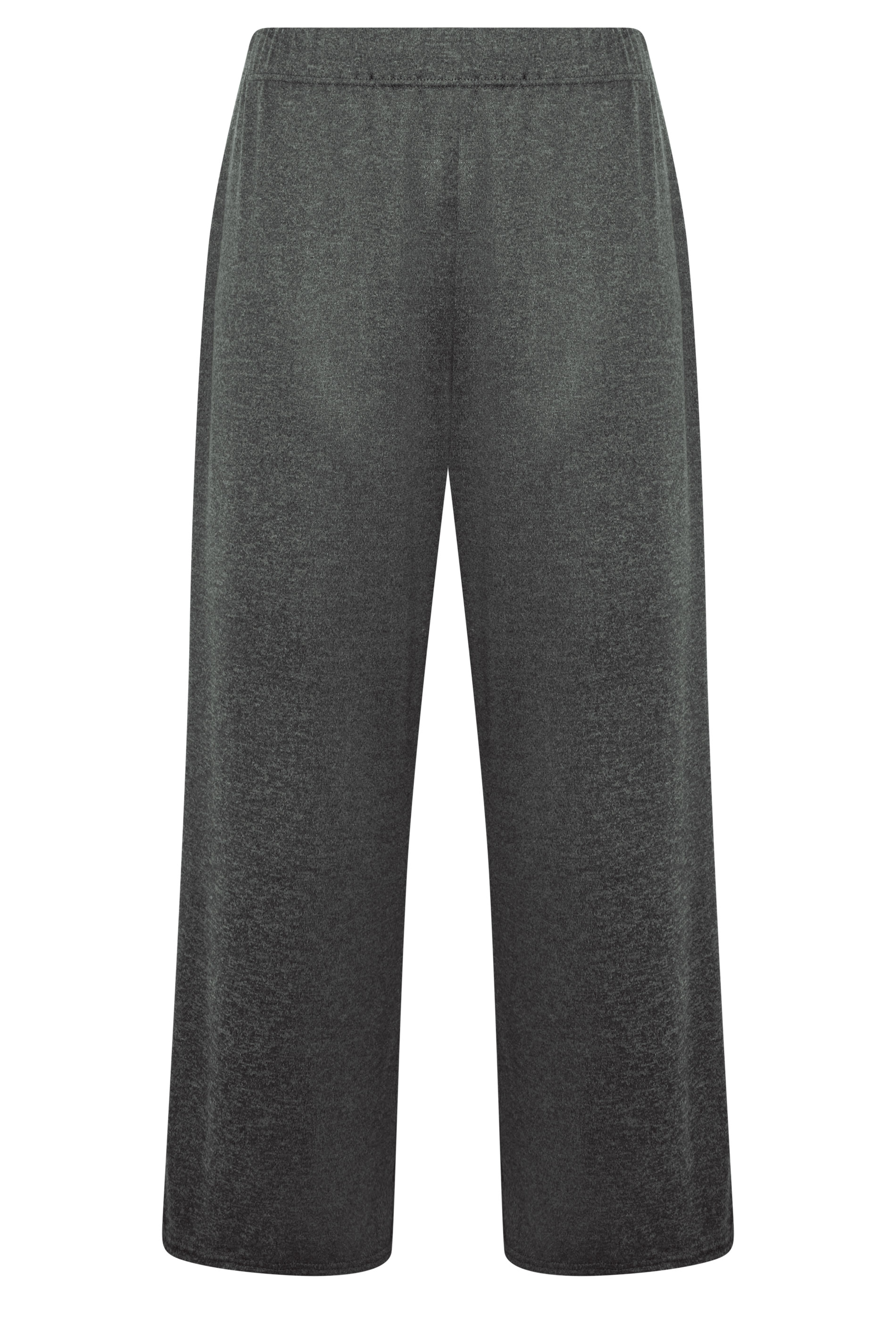 LIMITED COLLECTION Plus Size Charcoal Grey Wide Leg Trousers | Yours Clothing 5